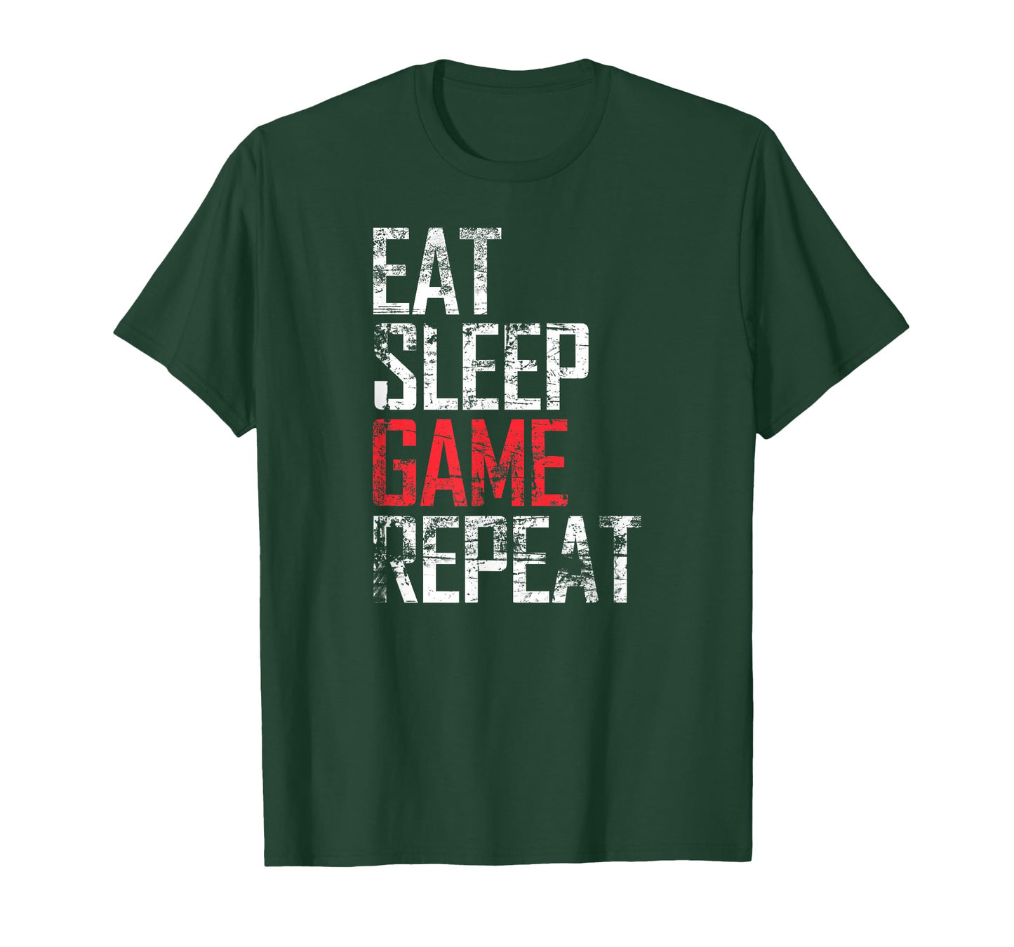 Eat Sleep Game Repeat Video Game Gift T-Shirt
