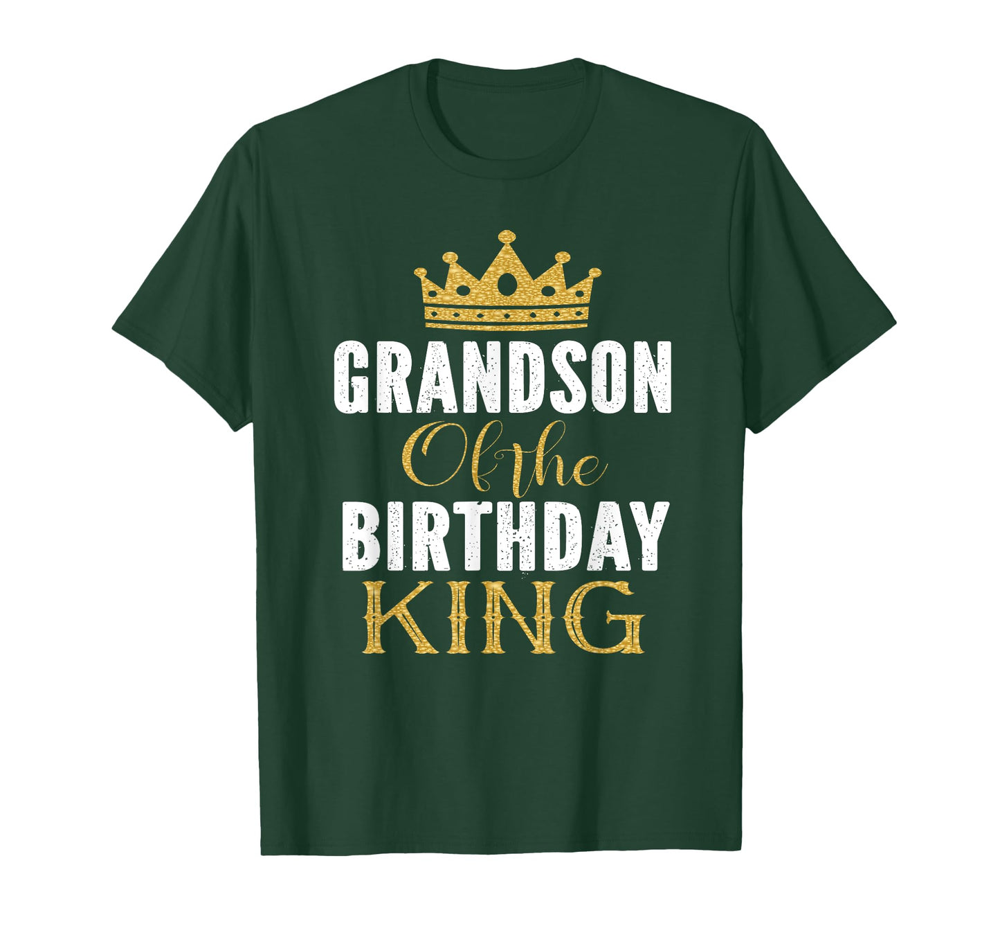 Grandson Of The Birthday King Bday Party Gift For Him T-Shirt