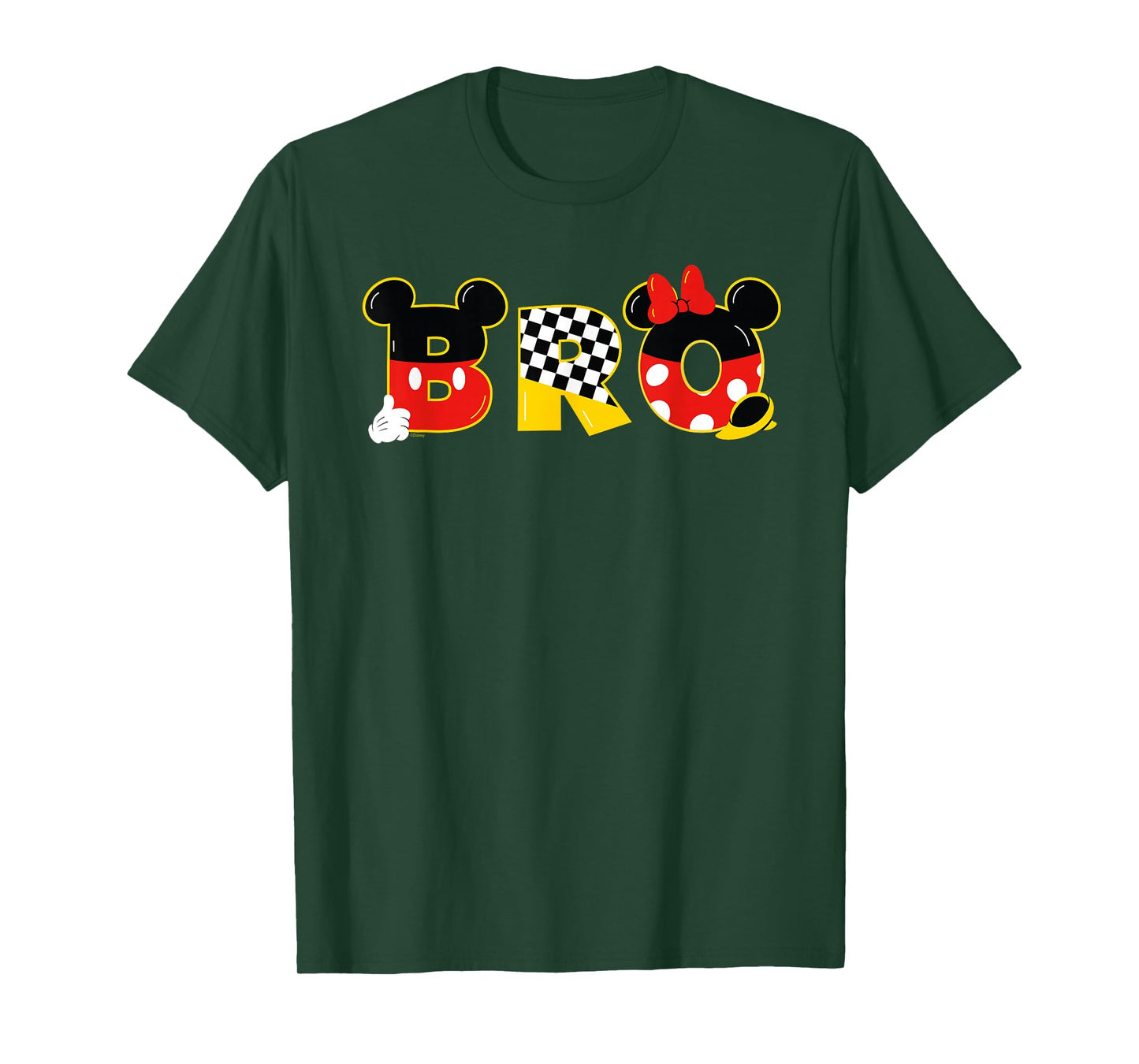 Disney Mickey & Minnie "Bro" Brother Family Trip Vacation T-Shirt