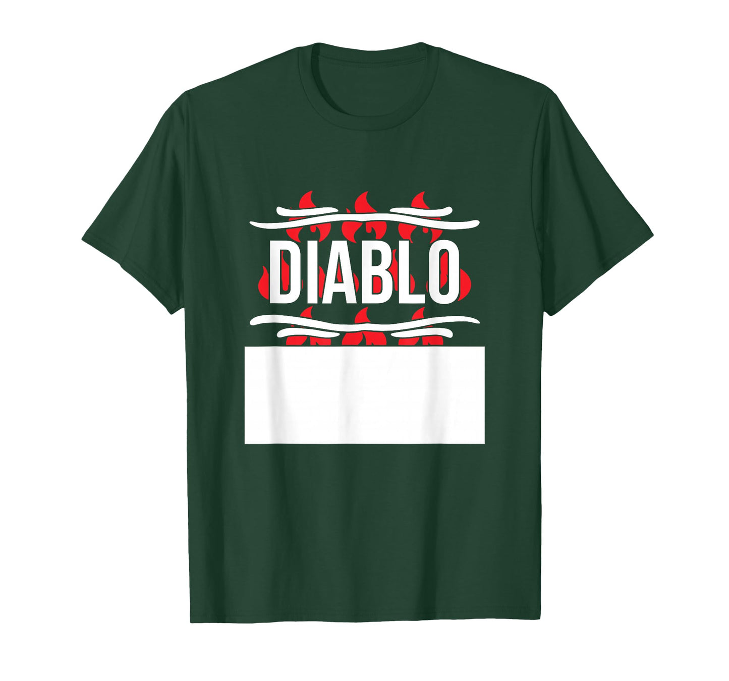 Blank Diablo Hot Sauce Group Costume T-Shirt