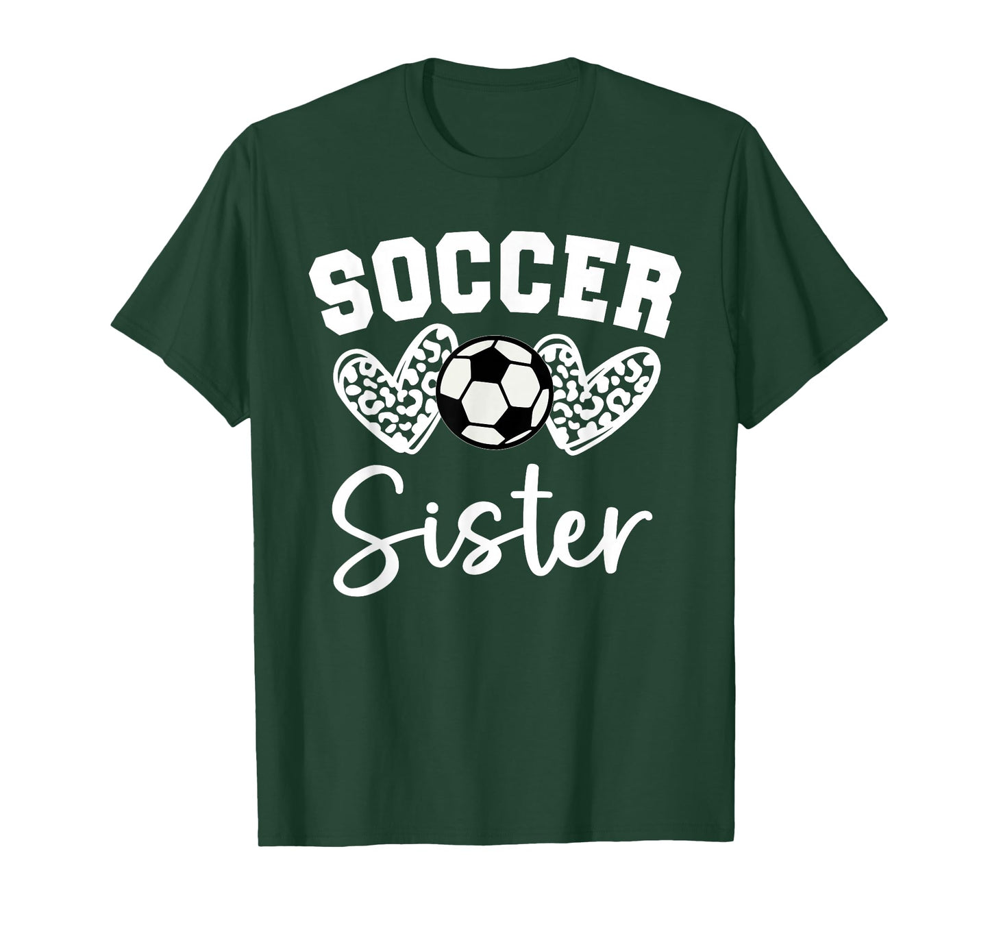Soccer Sister Matching Family Soccer T-Shirt