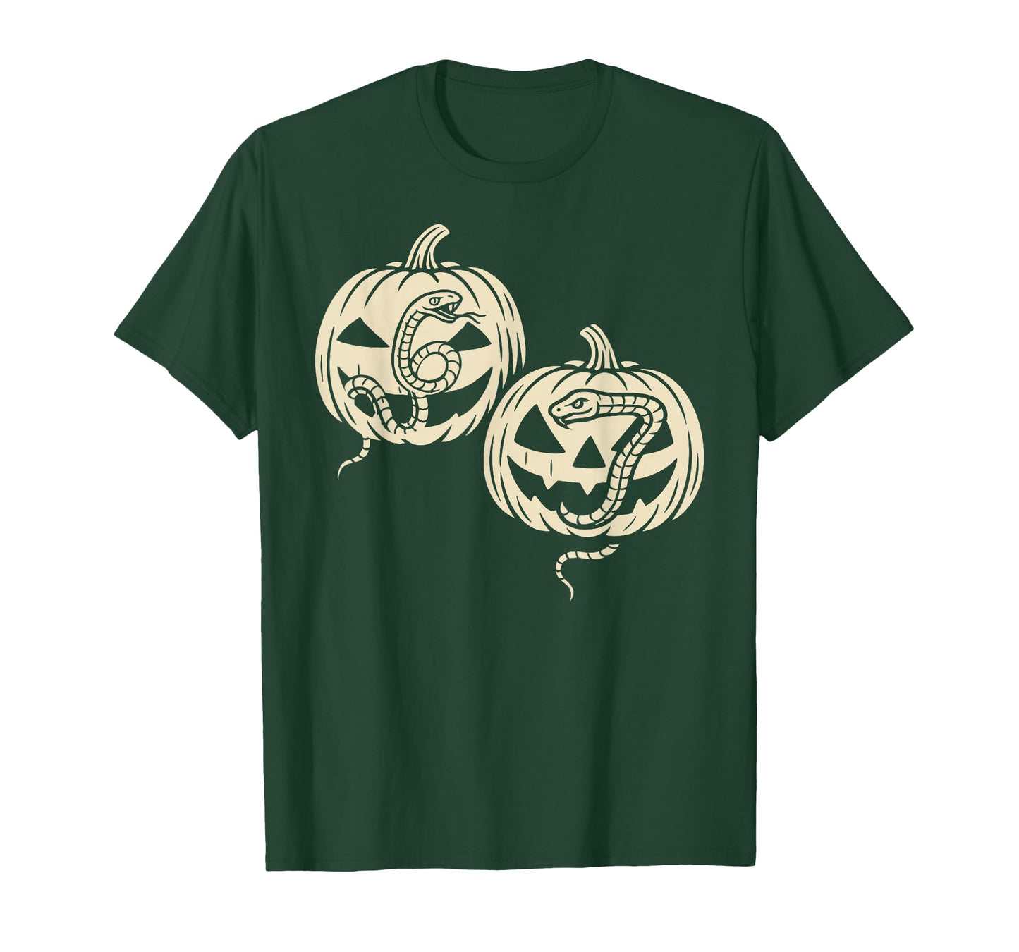 Snakes and Pumpkins 6 7 Halloween T-Shirt