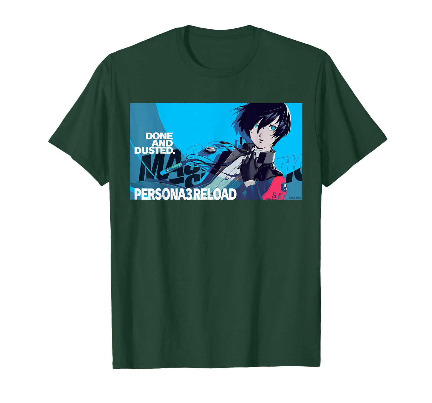 Persona 3 Reload Protagonist All-out-attach image ATLUS T-Shirt
