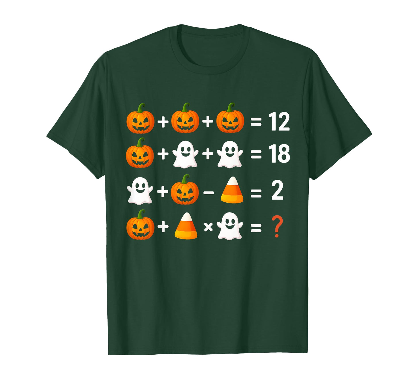 Funny 6 7 Meme 67 Halloween Order of Operations Math Teacher T-Shirt