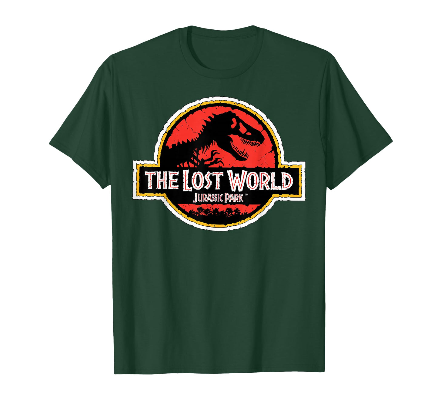 Jurassic Park The Lost World Movie Logo Graphic T-Shirt T-Shirt