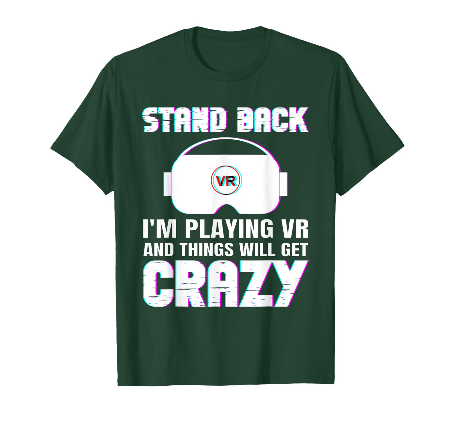 Funny VR Gaming Design For Men Women Virtual Reality Lover T-Shirt