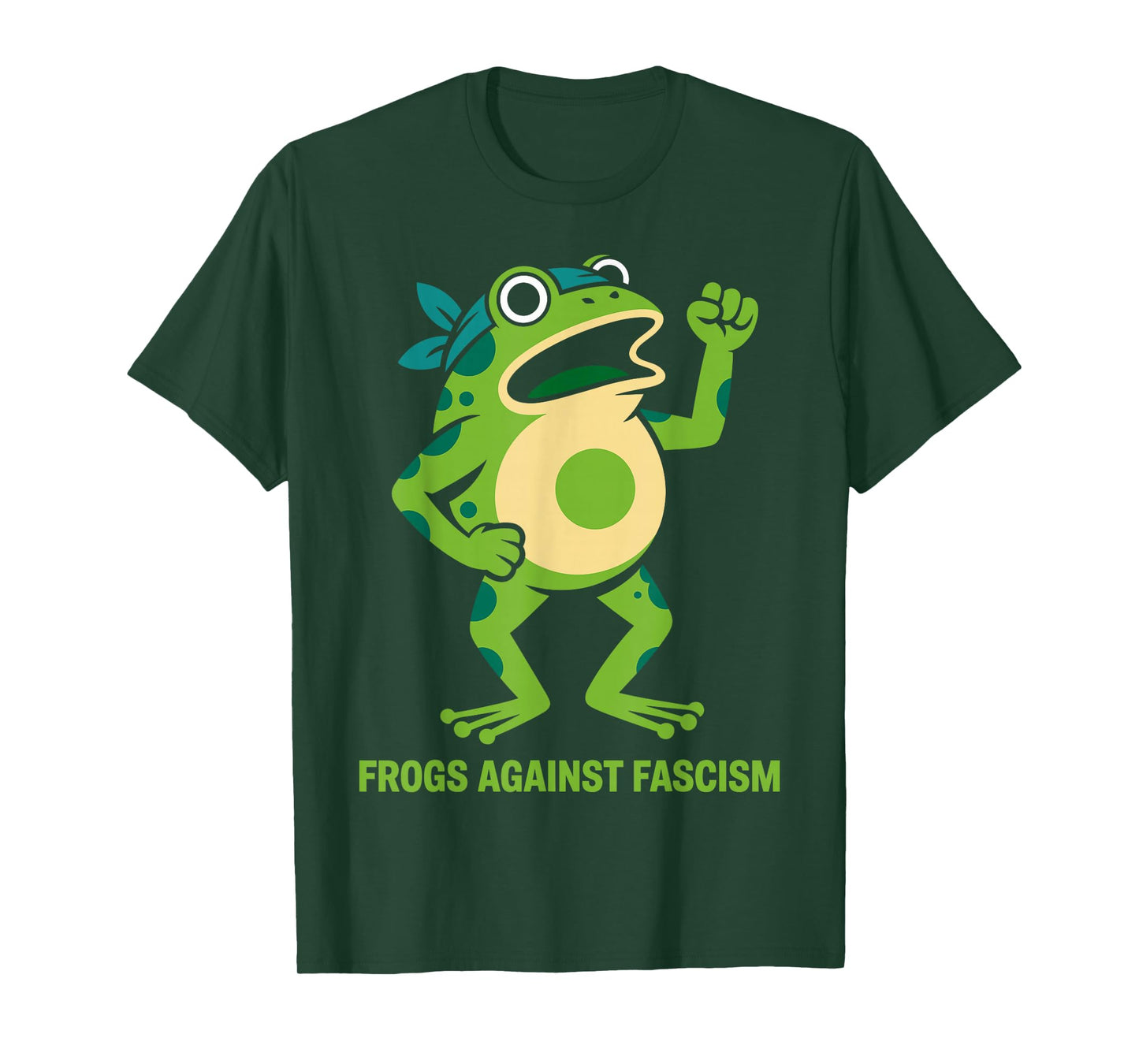 Frogs Against Fascism for Portland Frog Protest T-Shirt