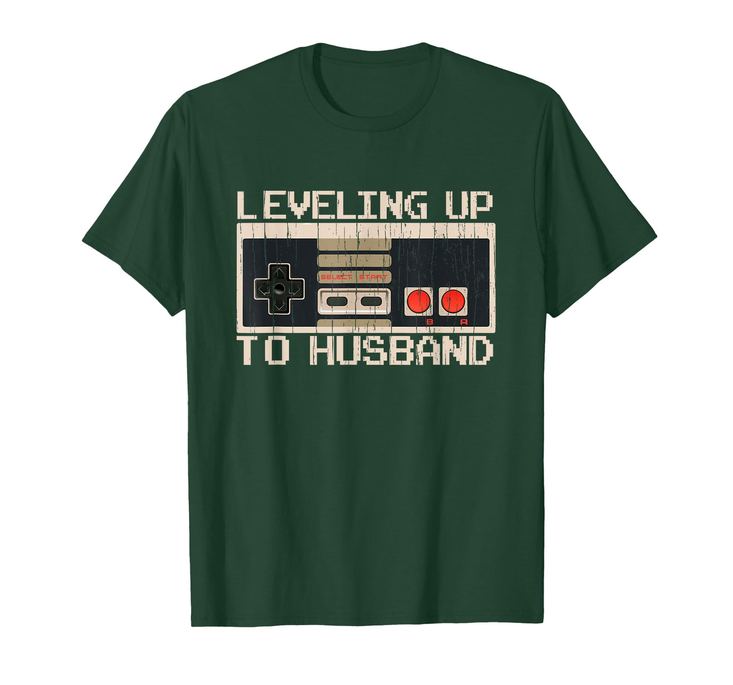 Bachelor Party Leveling Up to Husband Gaming Groom-to-be T-Shirt