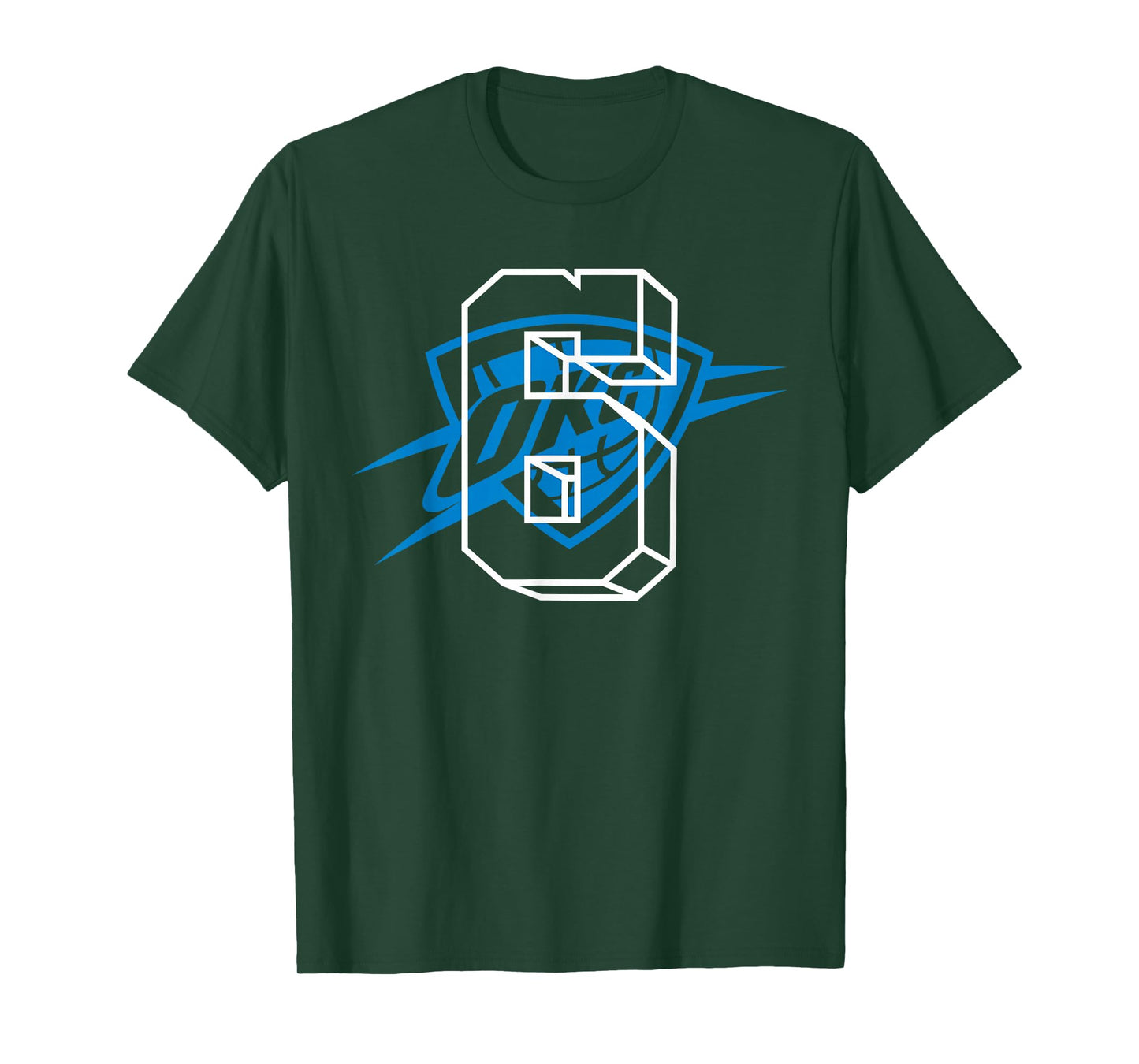 NBA Official Oklahoma City Thunder 6-7 Craze Kickout T-Shirt