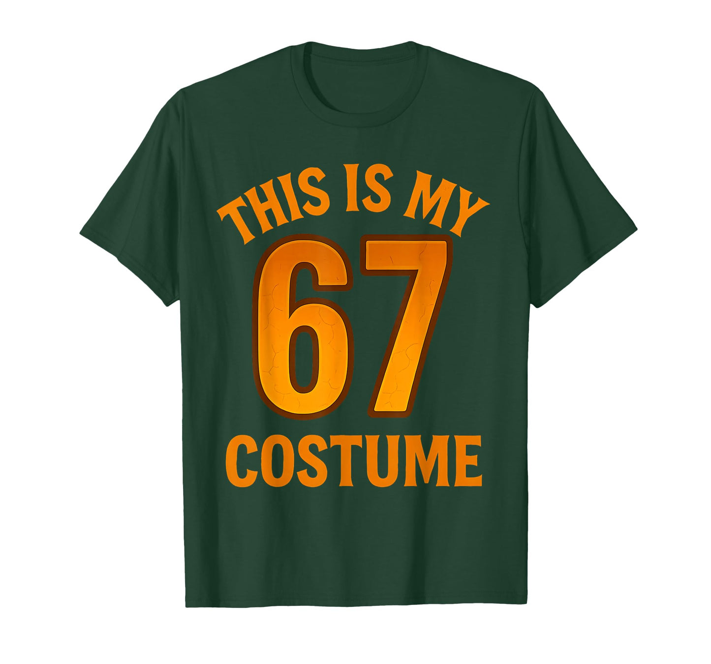 This is My Halloween 67 Costume Lazy Brainrot Meme Boys Kids T-Shirt
