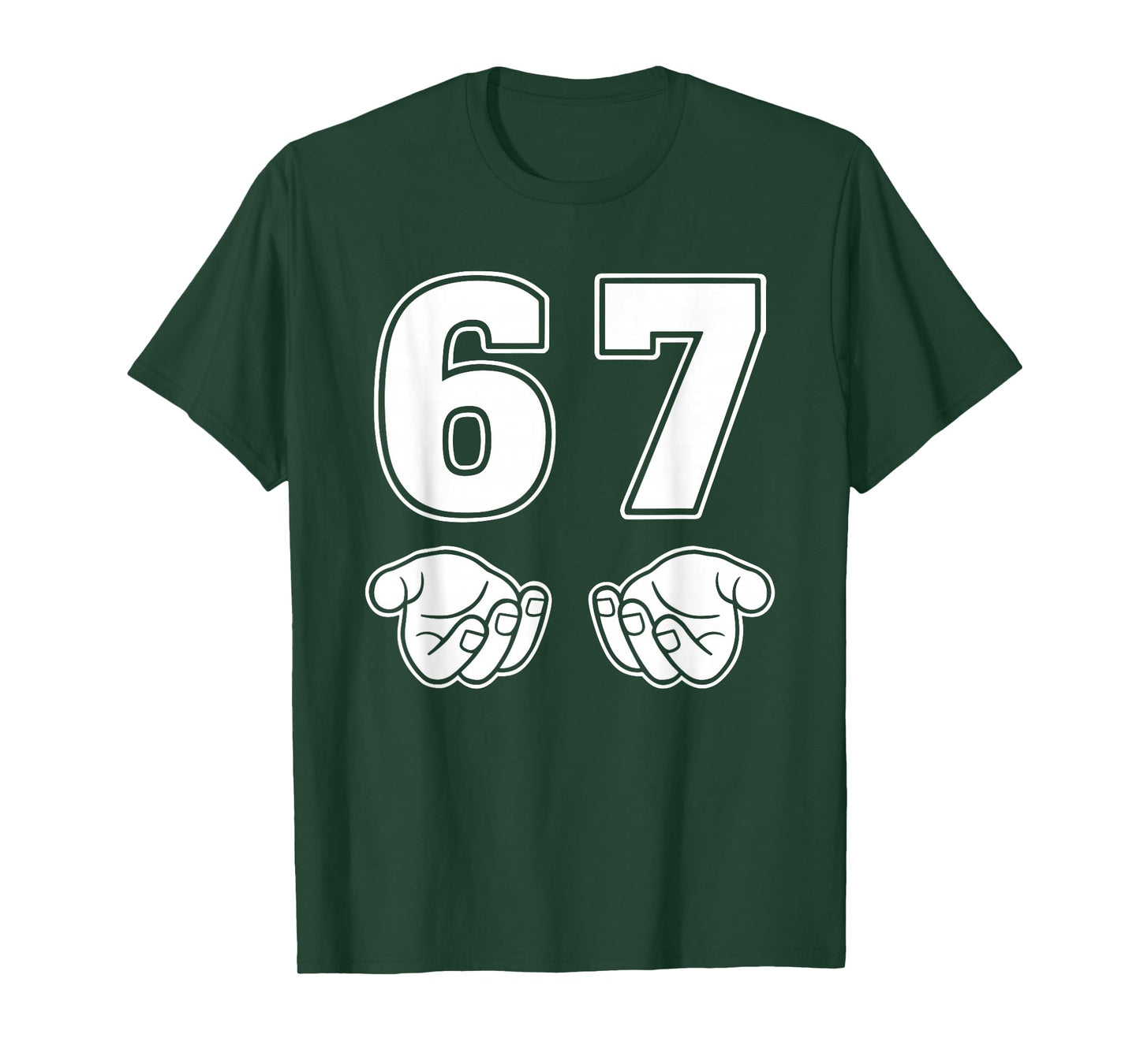 67 Meme Funny Six Seven Retro 6-7 Gen Sigma Aura Slang T-Shirt