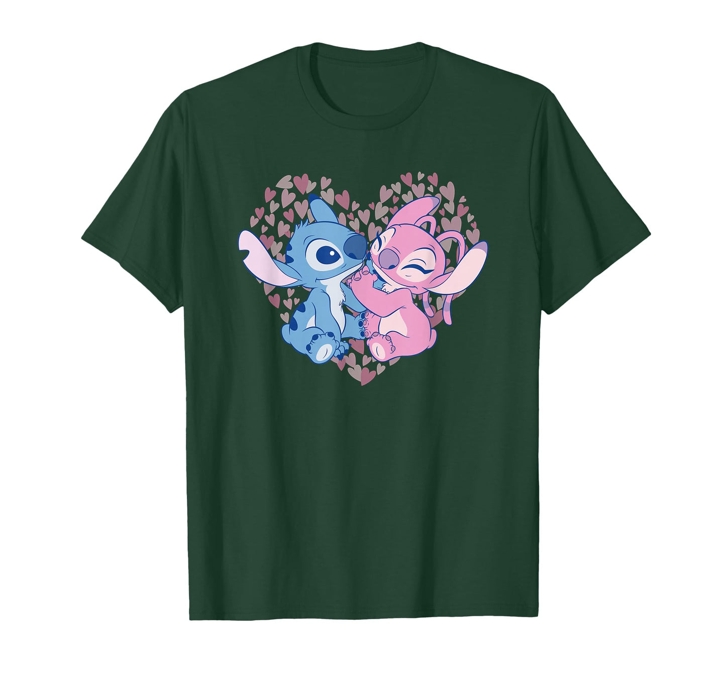 Disney Lilo & Stitch Valentine's Stitch & Angel Lovely Duo T-Shirt