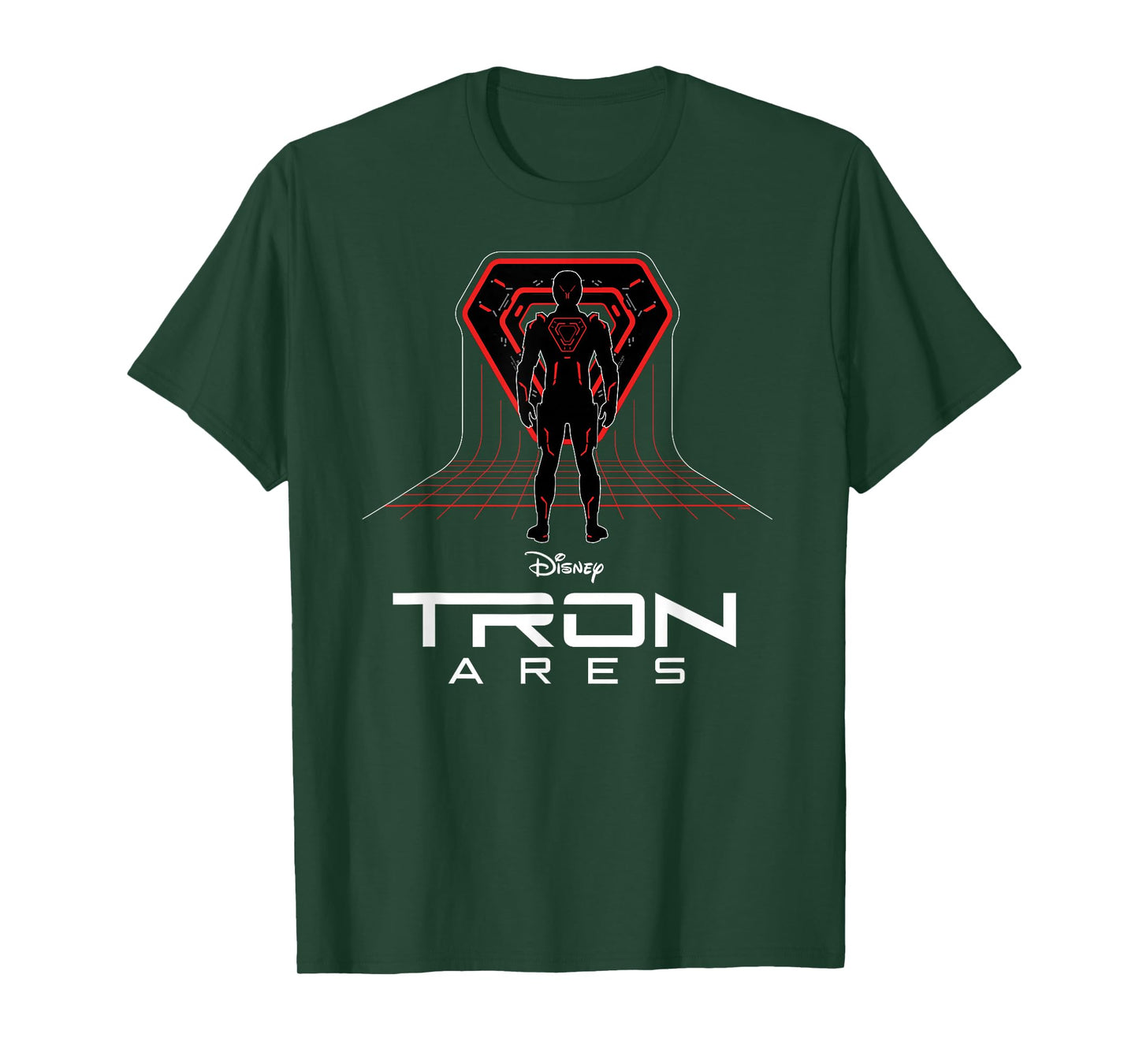 Disney TRON: Ares Digital Grid and Logo Official Movie T-Shirt