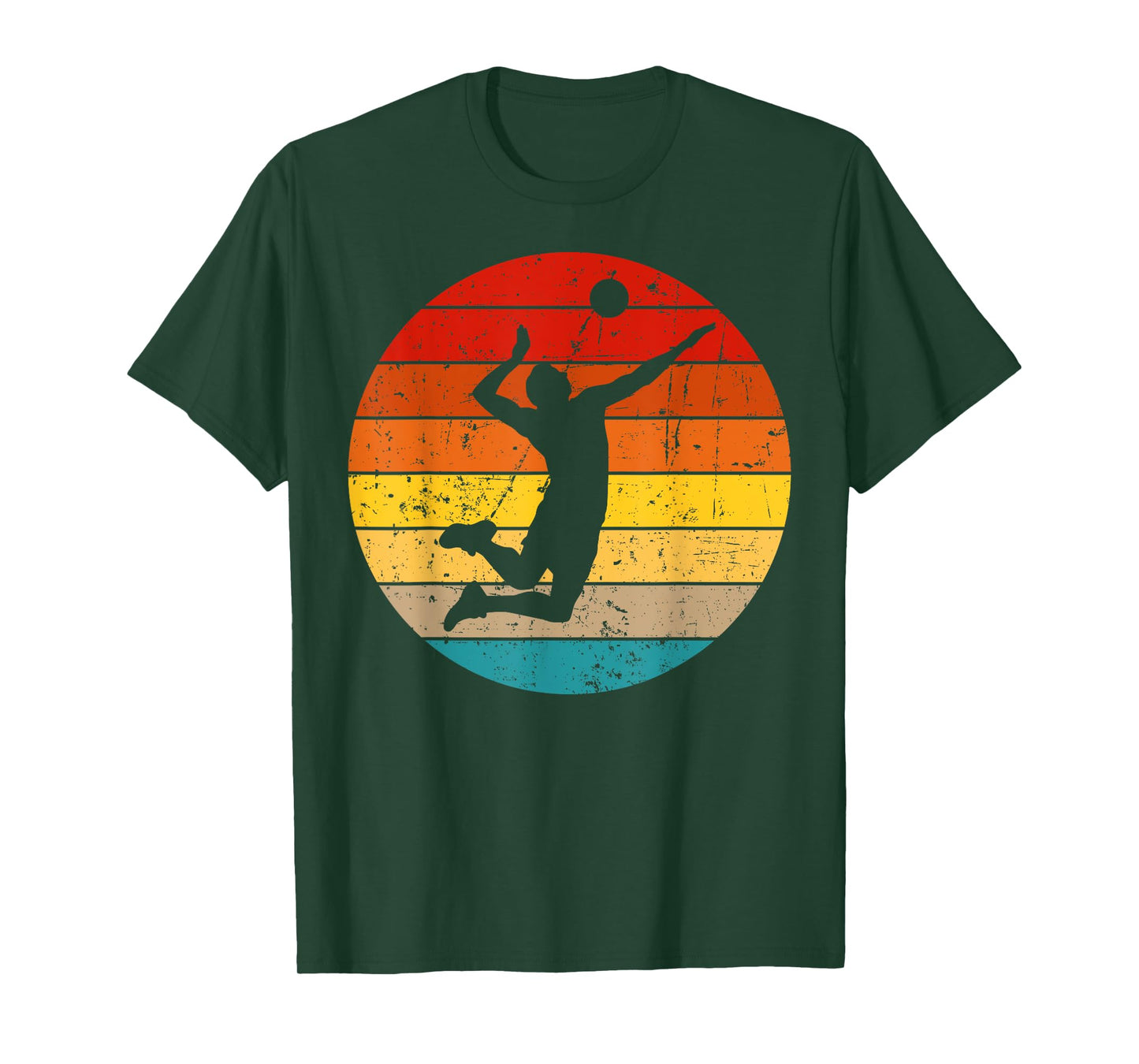 Vintage Volleyball Design For Men Women Volleyball Player T-Shirt