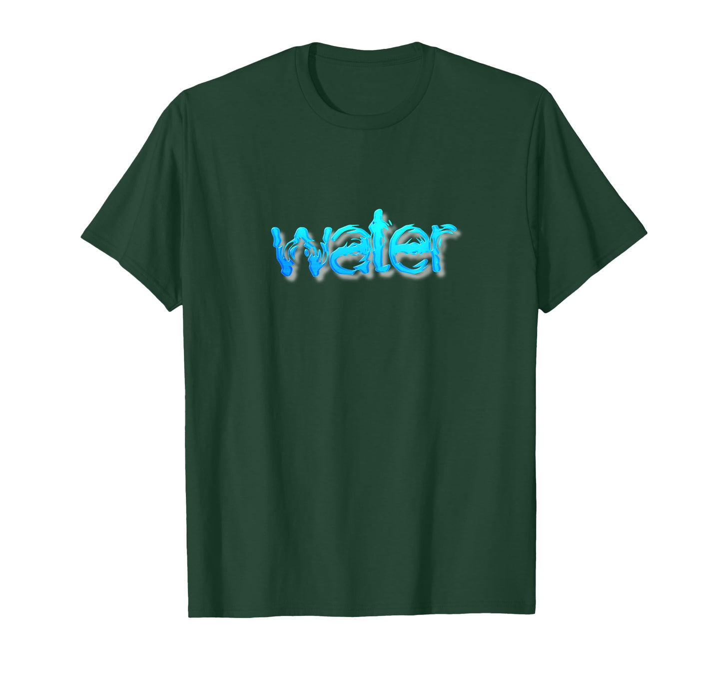 Water Funny Party Costume Elements Couple Matching T-Shirt