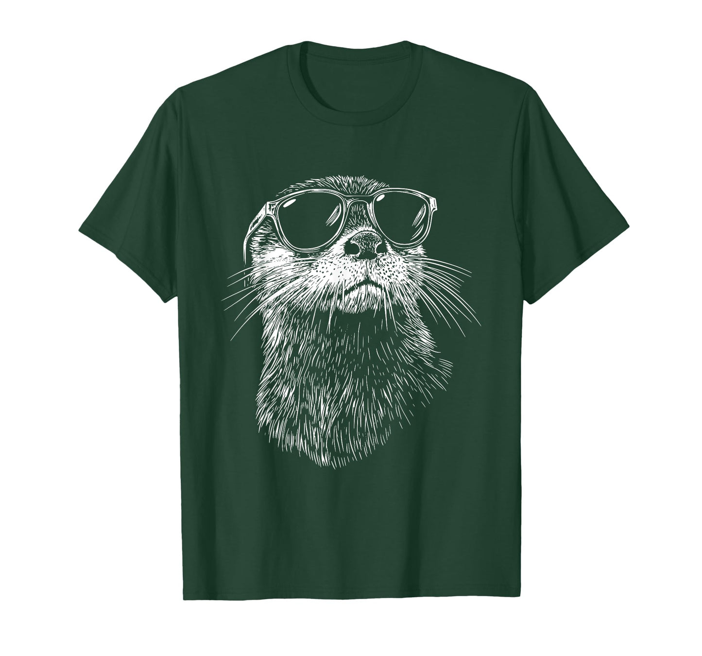 Funny Otter Sunglasses T-Shirt