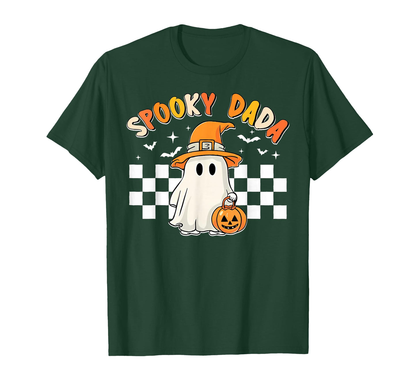 Groovy Boo One Spooky Dada First Halloween Birthday Boy T-Shirt