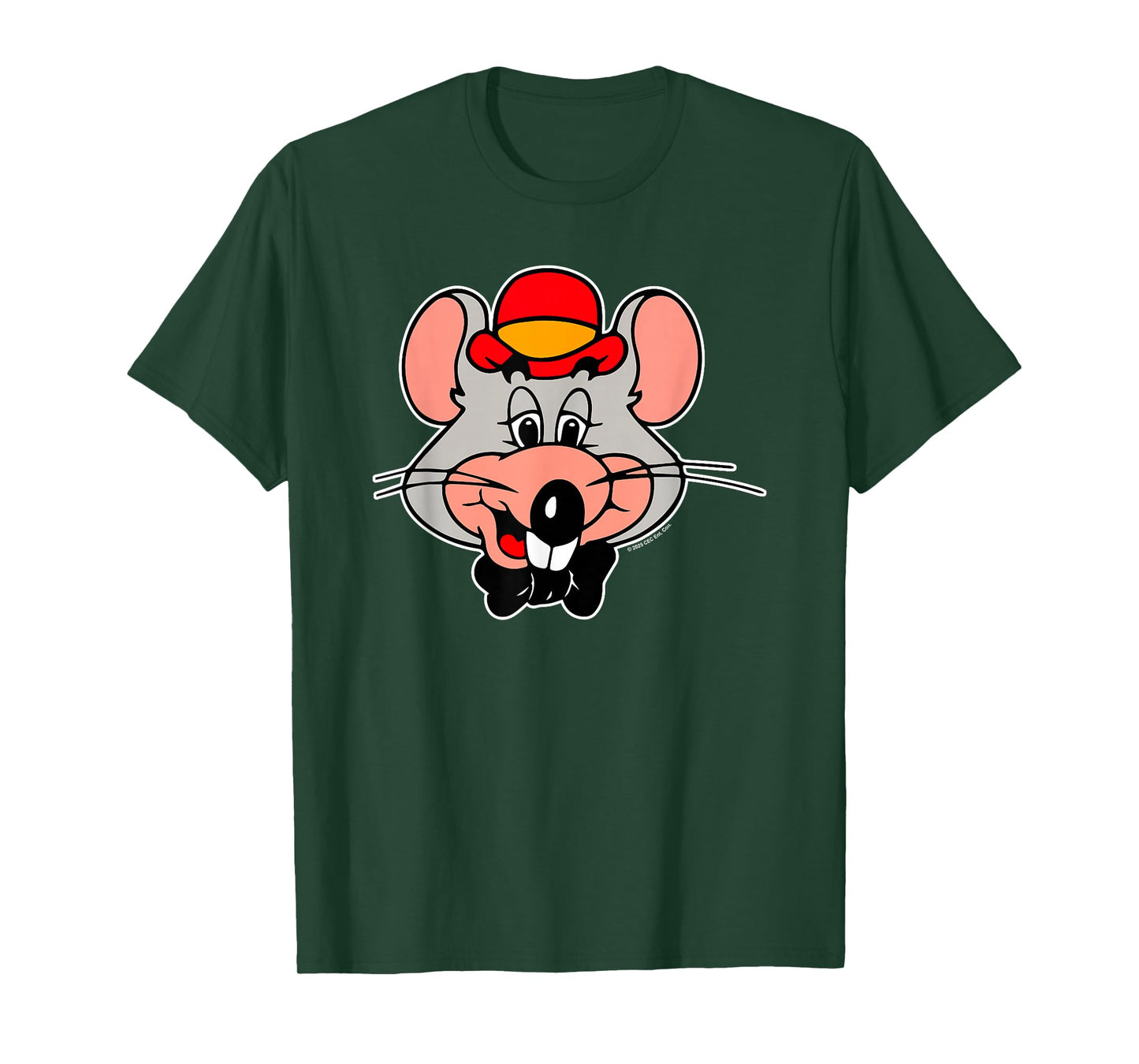 Chuck E. Cheese Big Face Vintage Chest Portrait T-Shirt