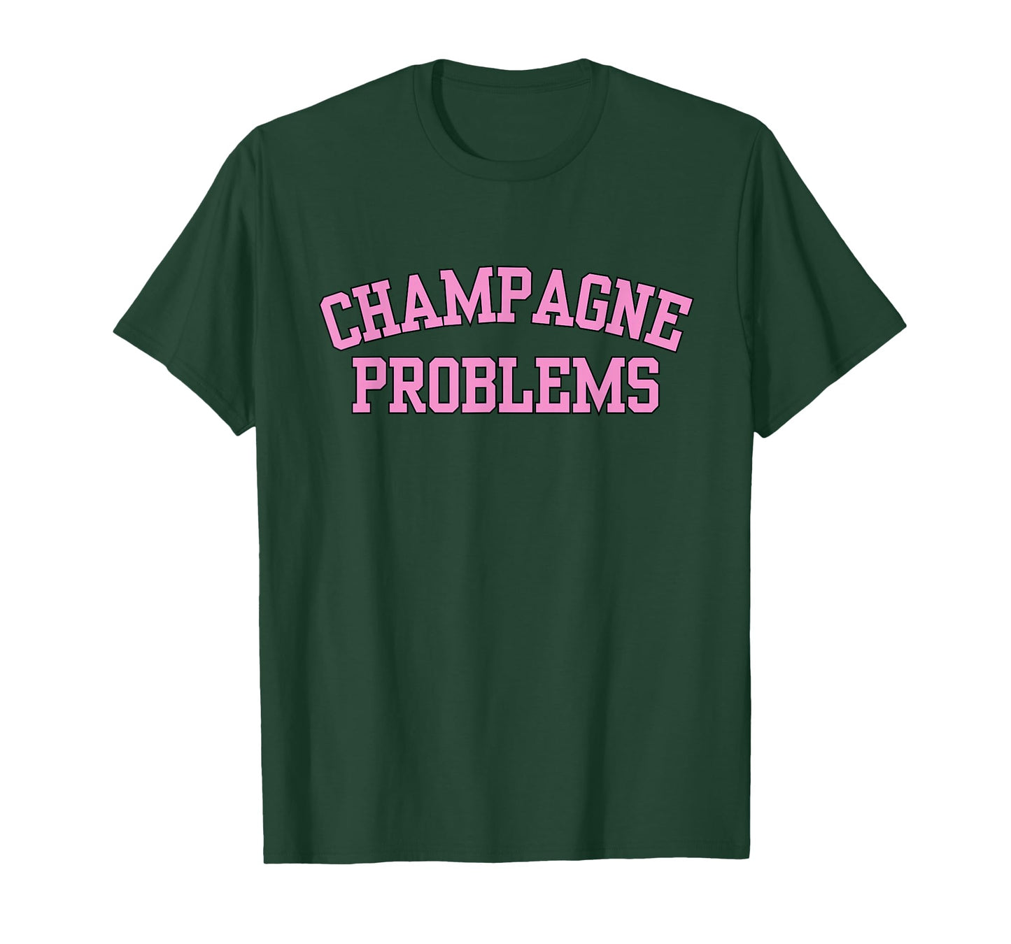 Champagne Problems Funny Quote Day Drinking Birthday Party T-Shirt