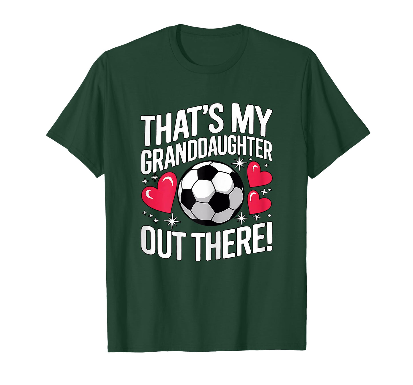 Cute Soccer Grandma That's My Granddaughter Out There T-Shirt