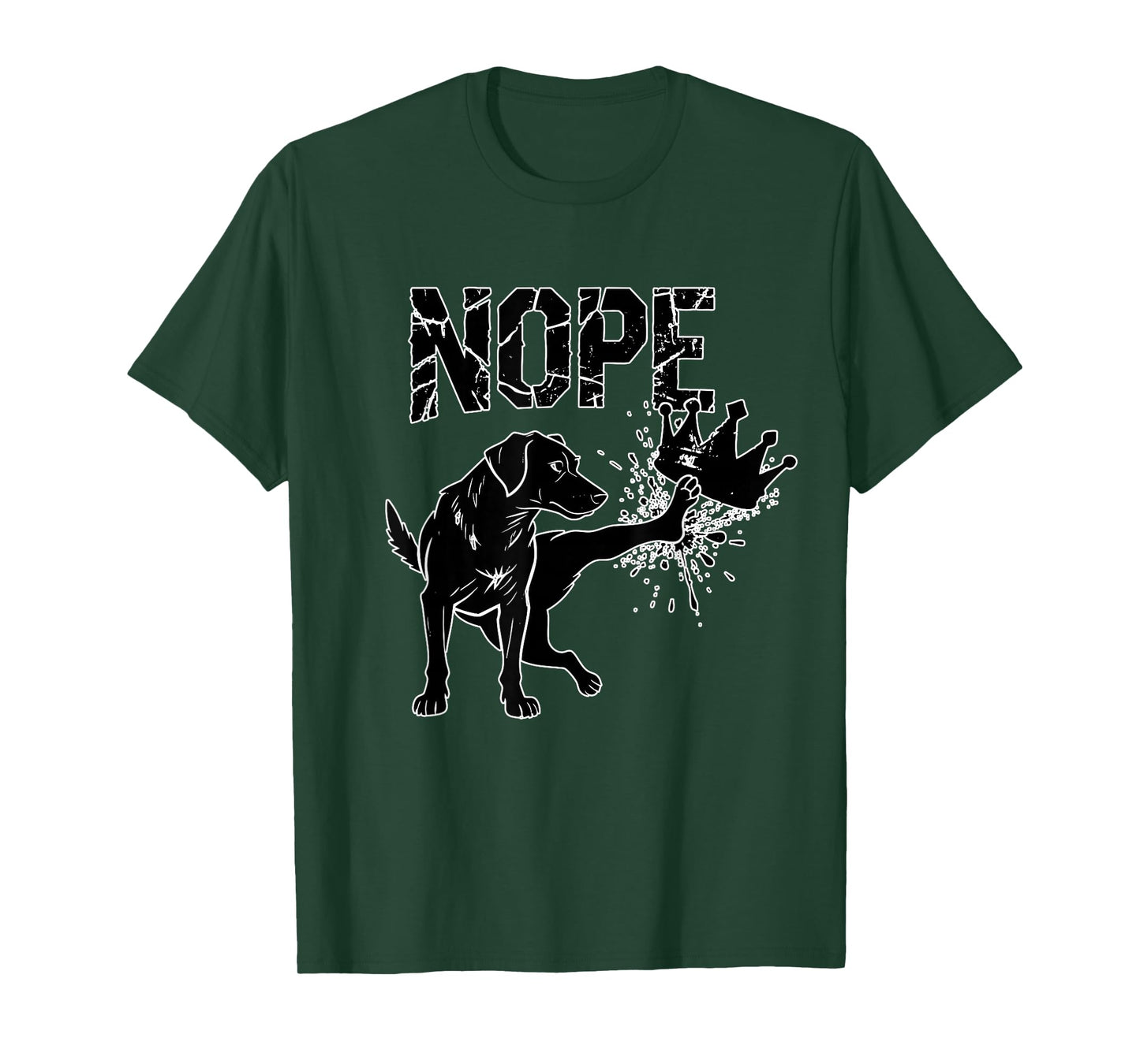 No Kings Dog Nope No Kings T-Shirt