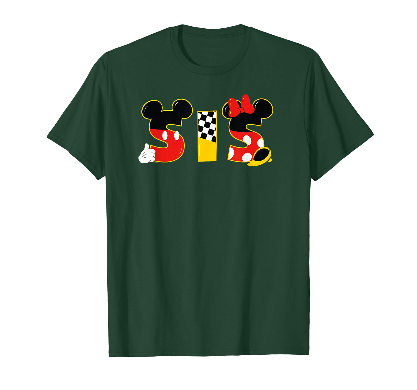 Disney Mickey & Minnie "Sis" Sister Family Trip Vacation T-Shirt