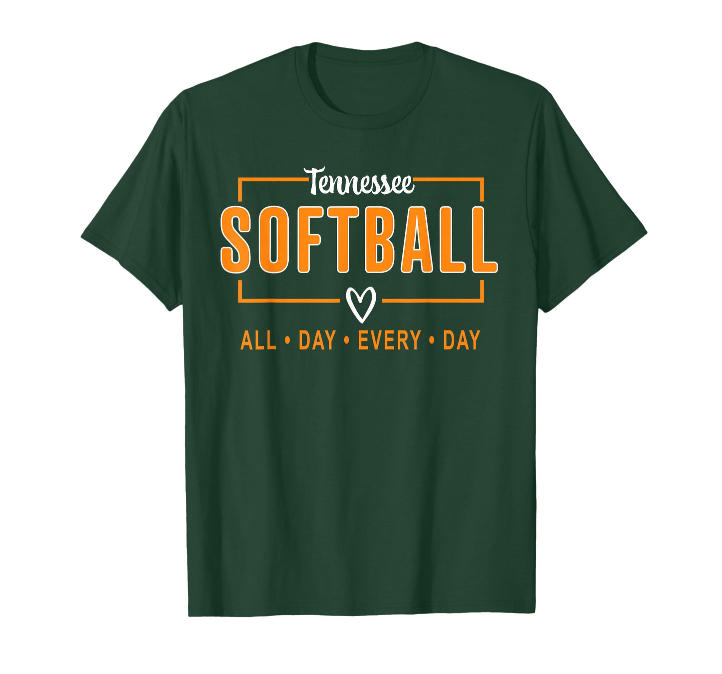 Tennessee Softball Vintage Mens Kids Team Retro Softball Fan T-Shirt