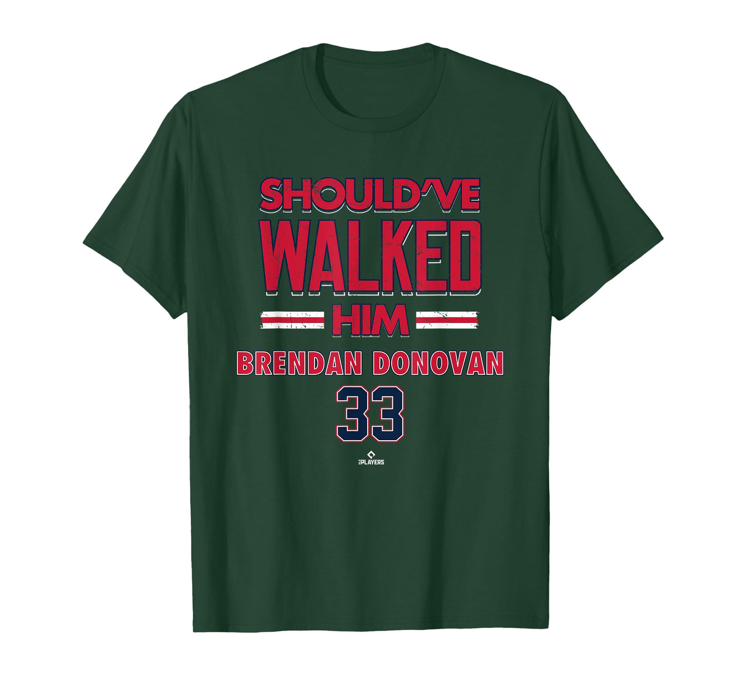 Should've Walked Him Brendan Donovan St Louis Baseball T-Shirt