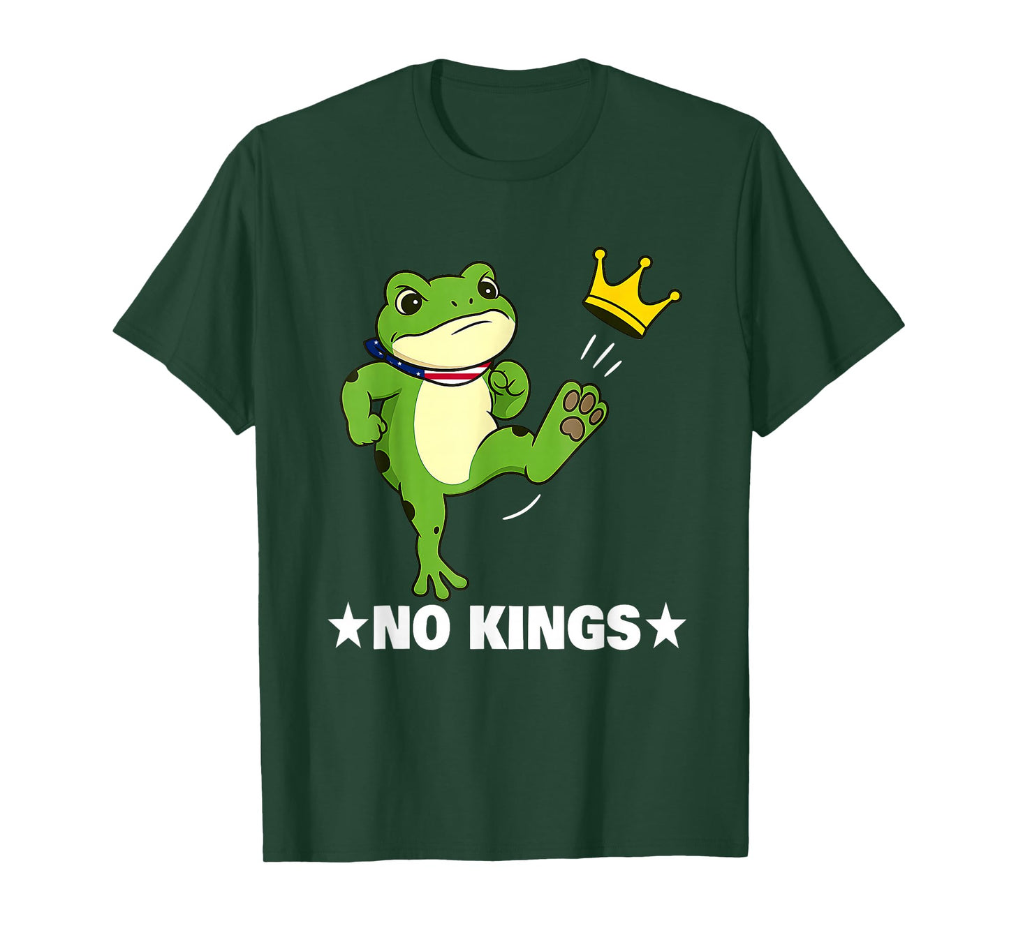 No Kings Shirt Men Women Portland Frog Protest T-Shirt