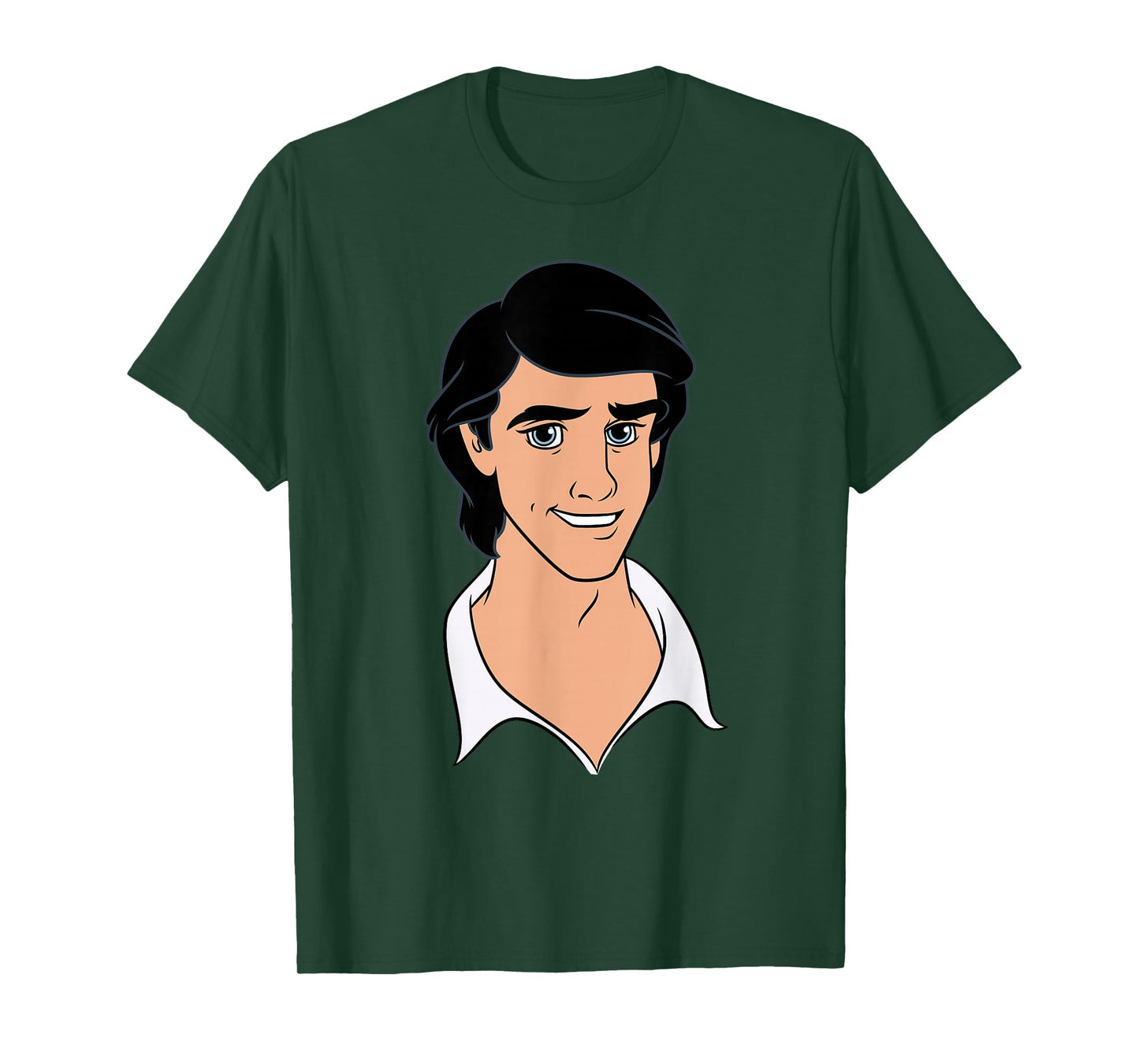 Disney The Little Mermaid Prince Eric Big Face Costume T-Shirt