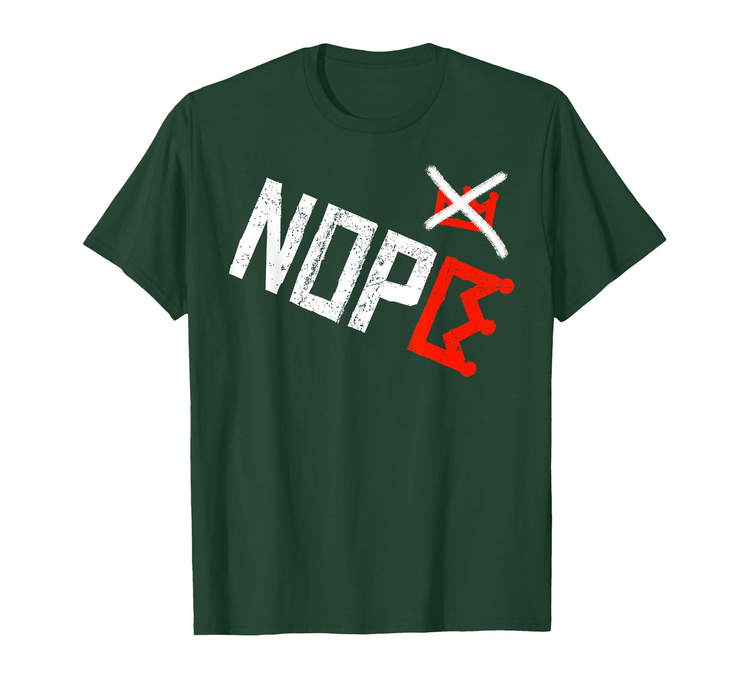 No Kings Protest Sign Vertical Women Men T-Shirt