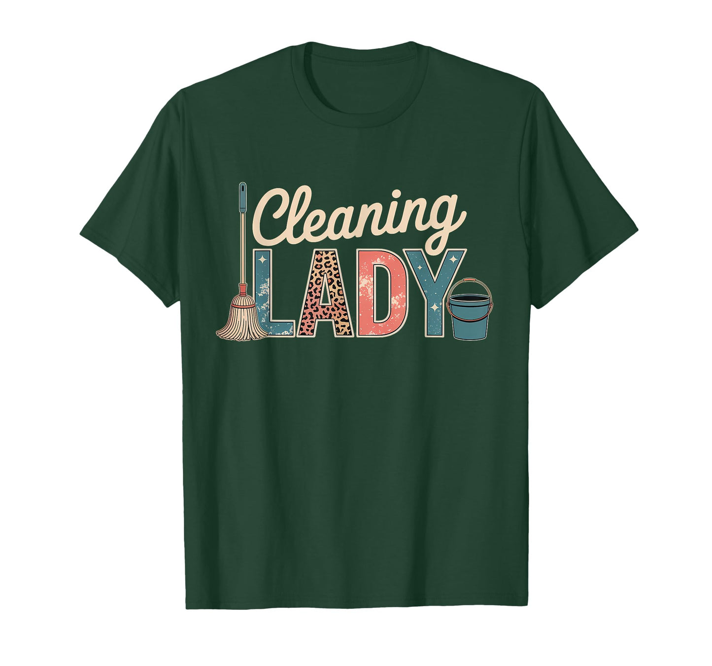 Cleaning Lady Housekeeping Cleaning Lover Housekeeper T-Shirt