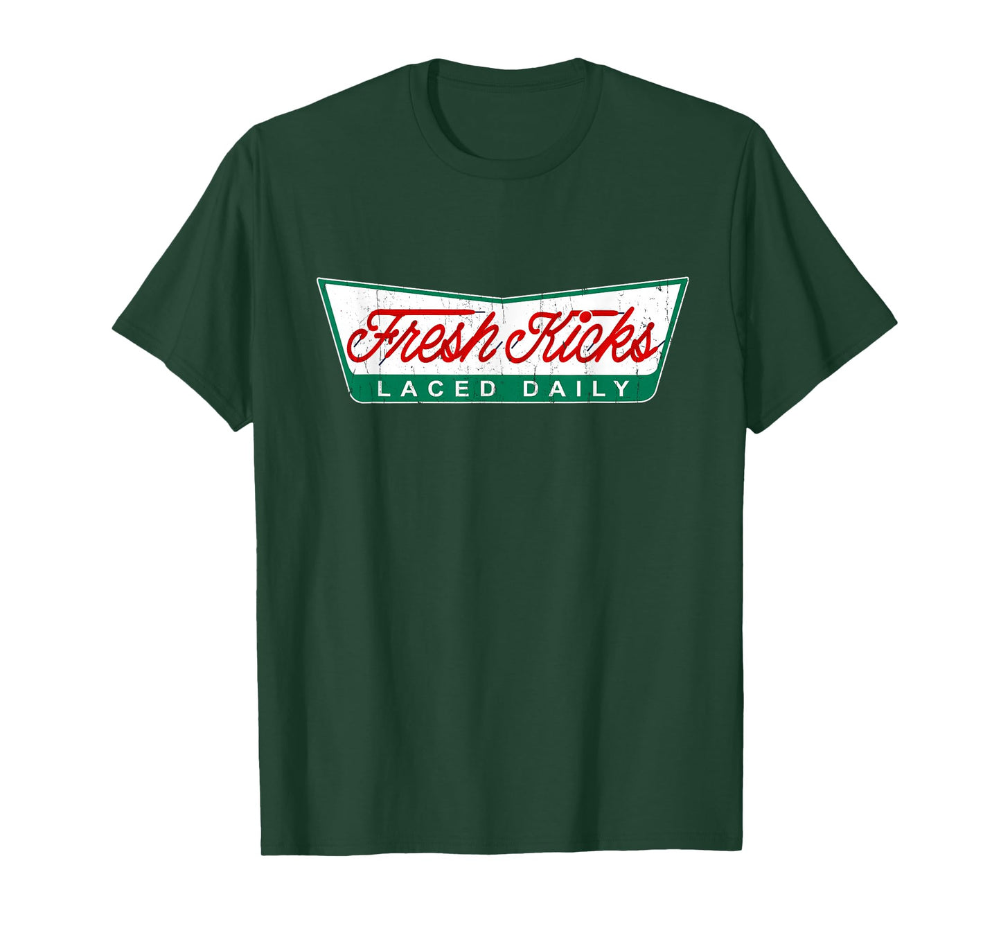 Sneaker Sauce Apparel Fresh Kicks Laced Daily Unisex-Adults Black Short Sleeve T-Shirt S