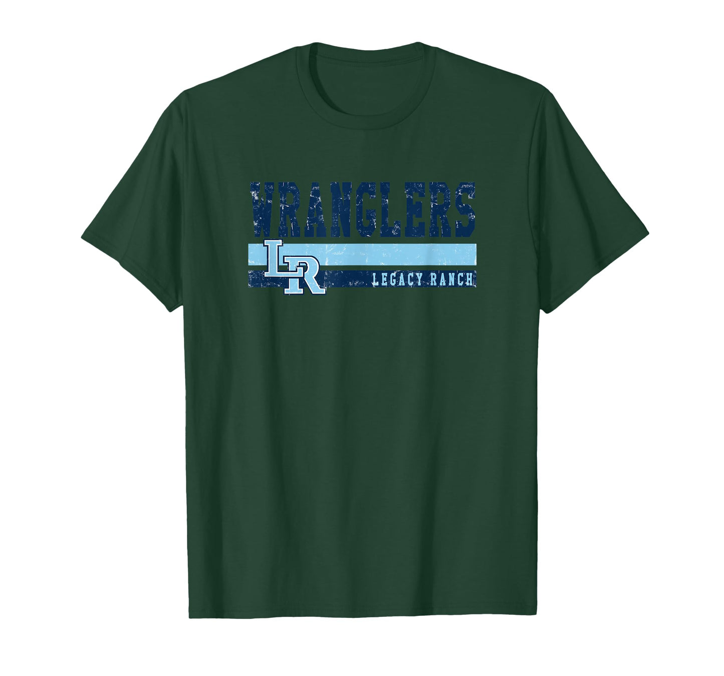Liberty Hill Legacy Ranch High School Wranglers T-Shirt