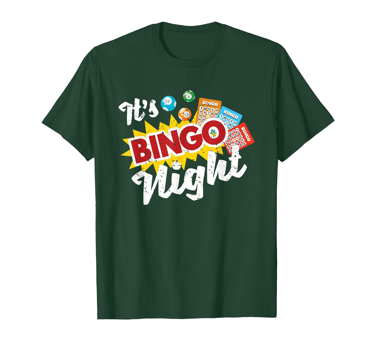 It's Bingo Night Gambling Bingo Player Funny Bingo T-Shirt