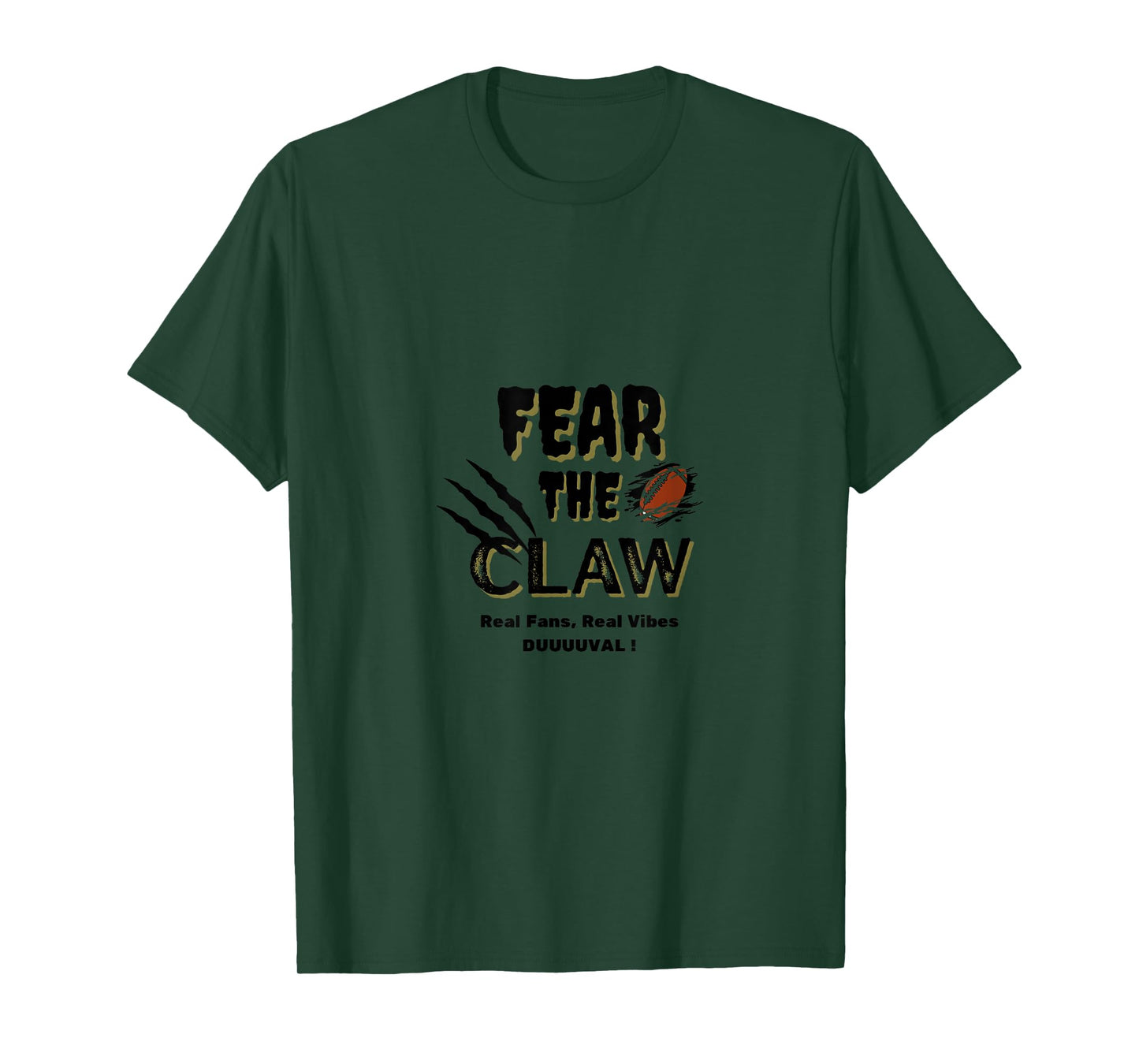 Fear The Claw DUUUVAL, FL T-Shirt