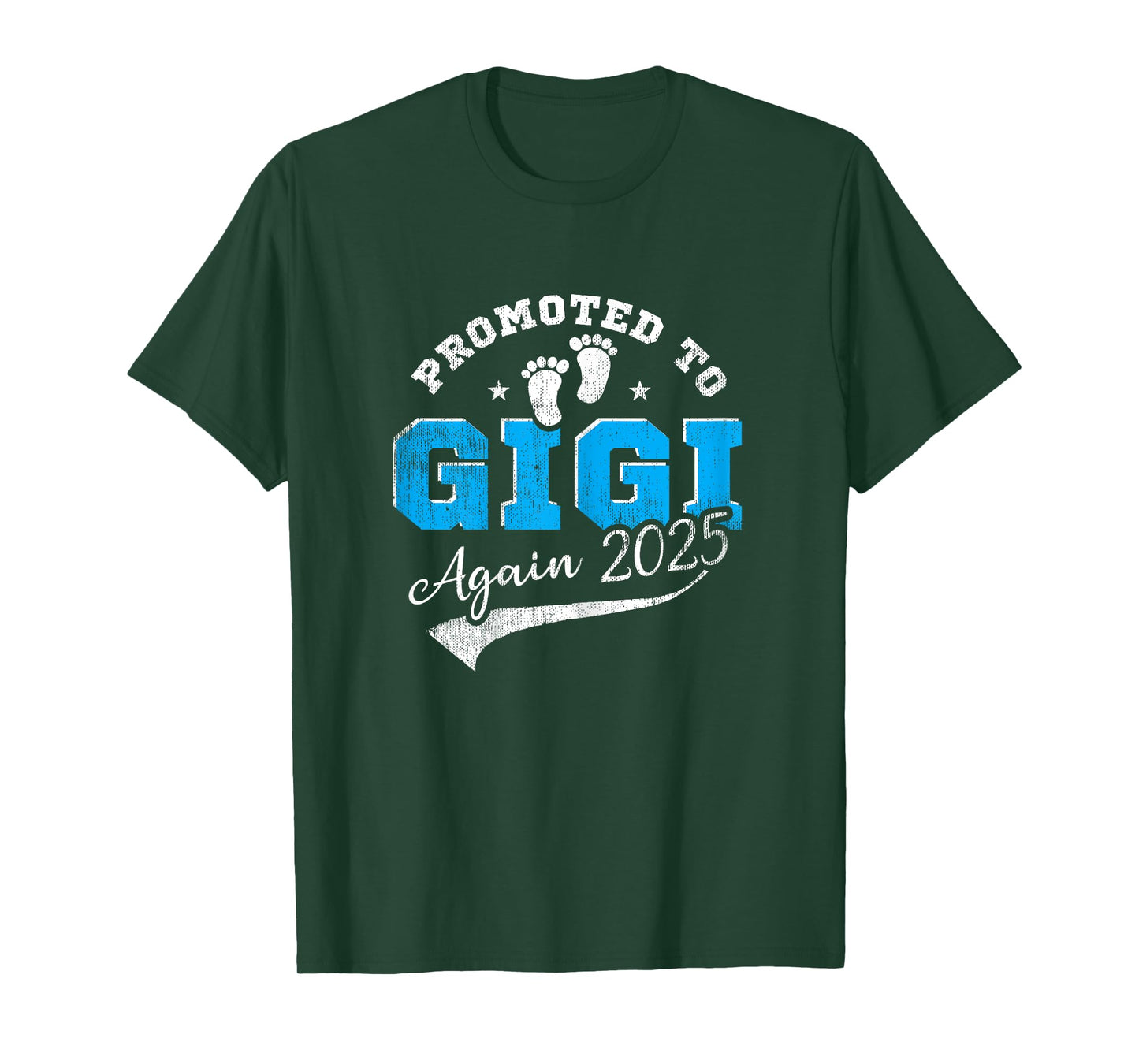 Promoted To Gigi Again 2025 Grandma 2nd Time Announce T-Shirt