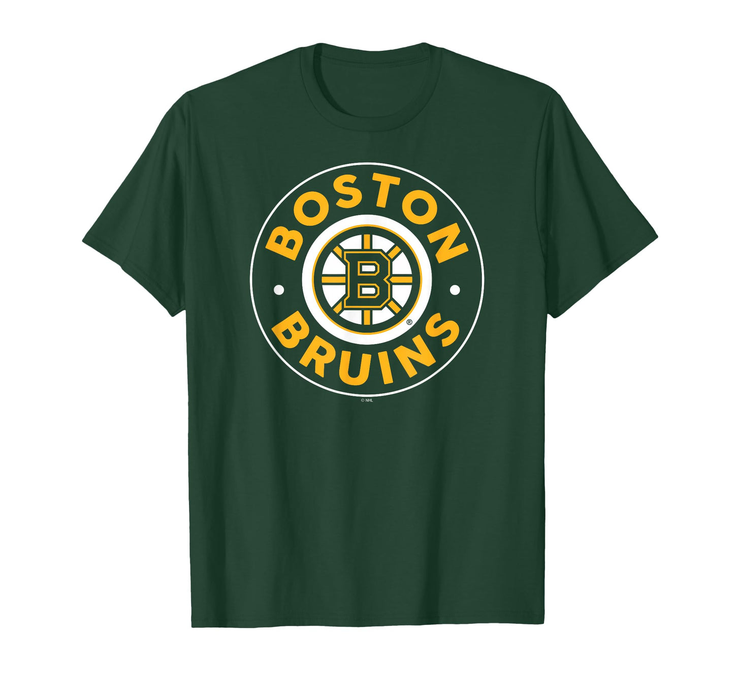 Boston Bruins Symbol Black Officially Licensed T-Shirt