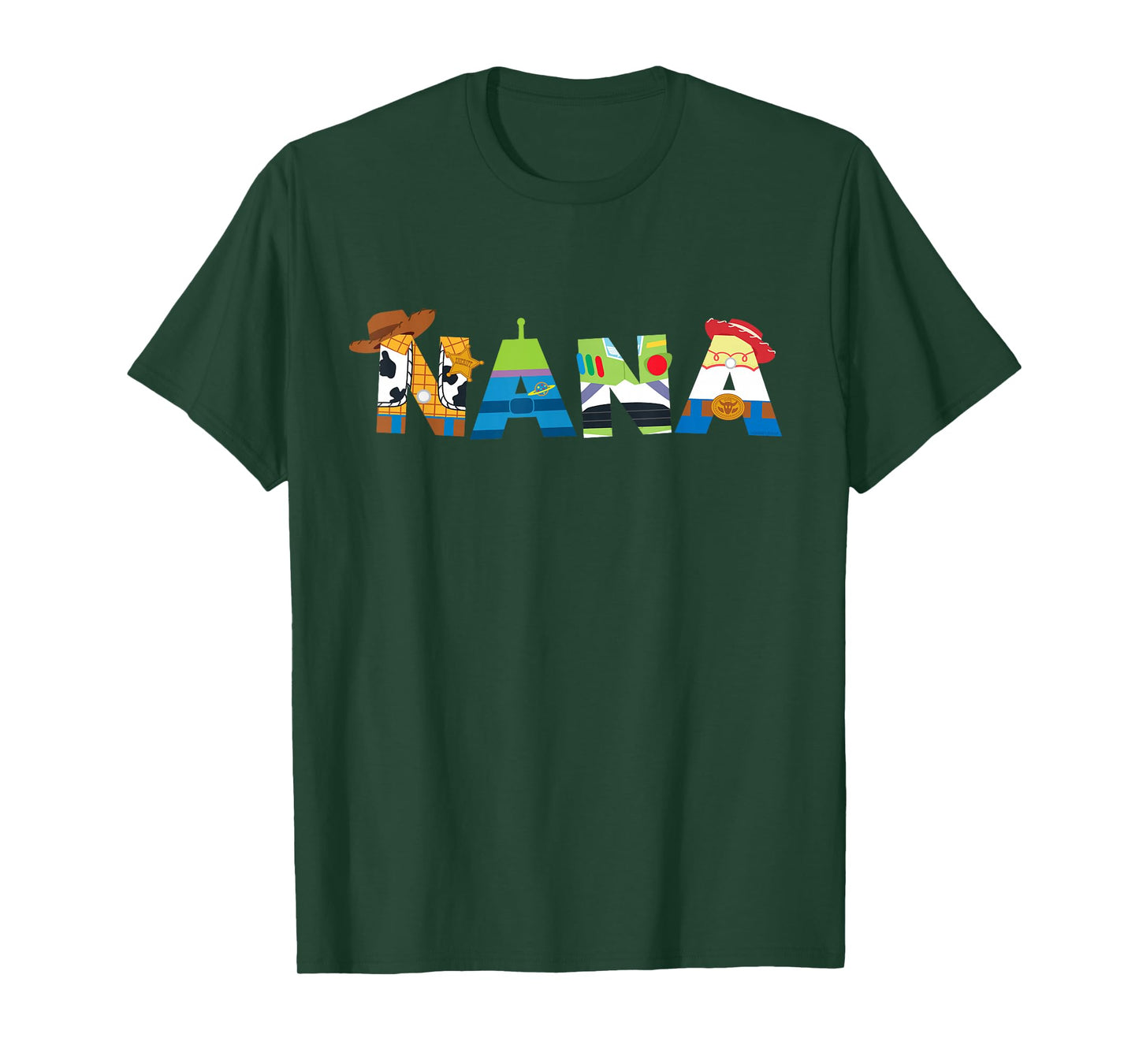 Disney and Pixar’s Toy Story Nana Family Trip & Birthday T-Shirt