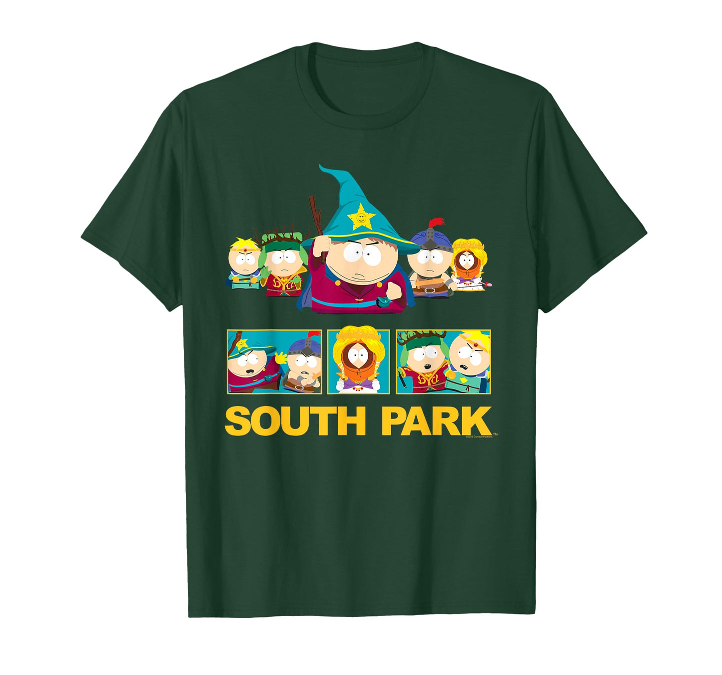 South Park Stick of Truth Characters Funny Cartoon T-Shirt