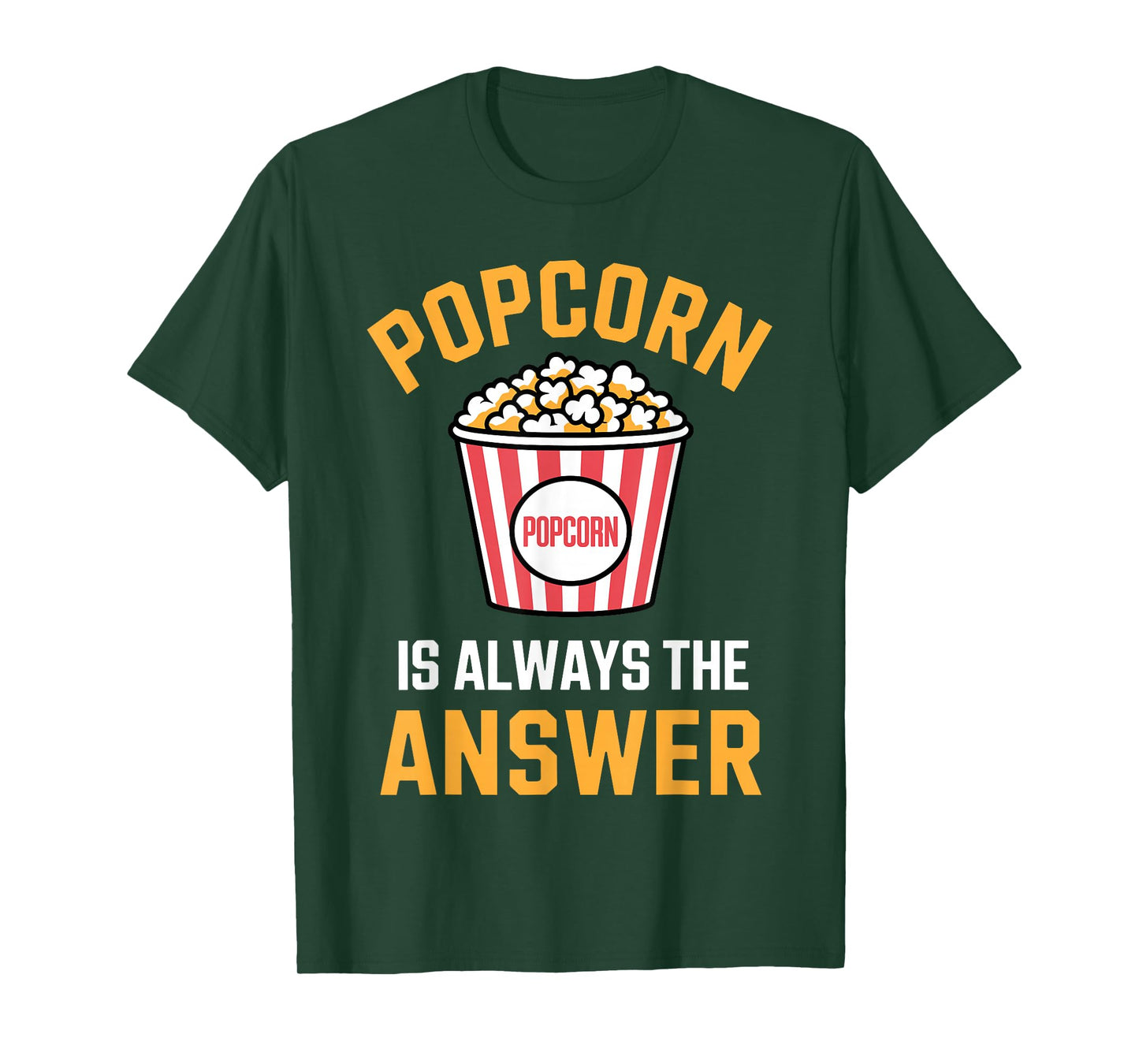 Funny Popcorn Costume for Men Women Popcorn Lover Pop Corn T-Shirt