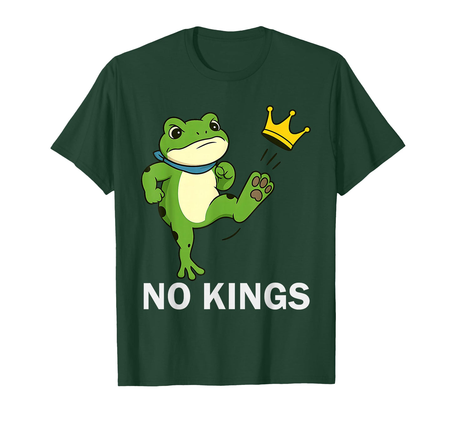 No Kings Shirt Men Women Portland Frog Protest T-Shirt