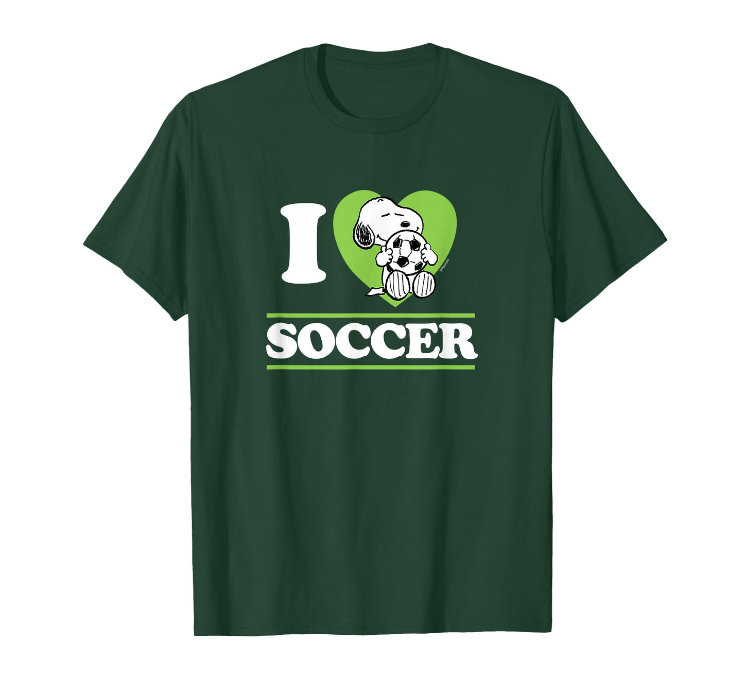 Peanuts - Snoopy I Love Soccer T-Shirt