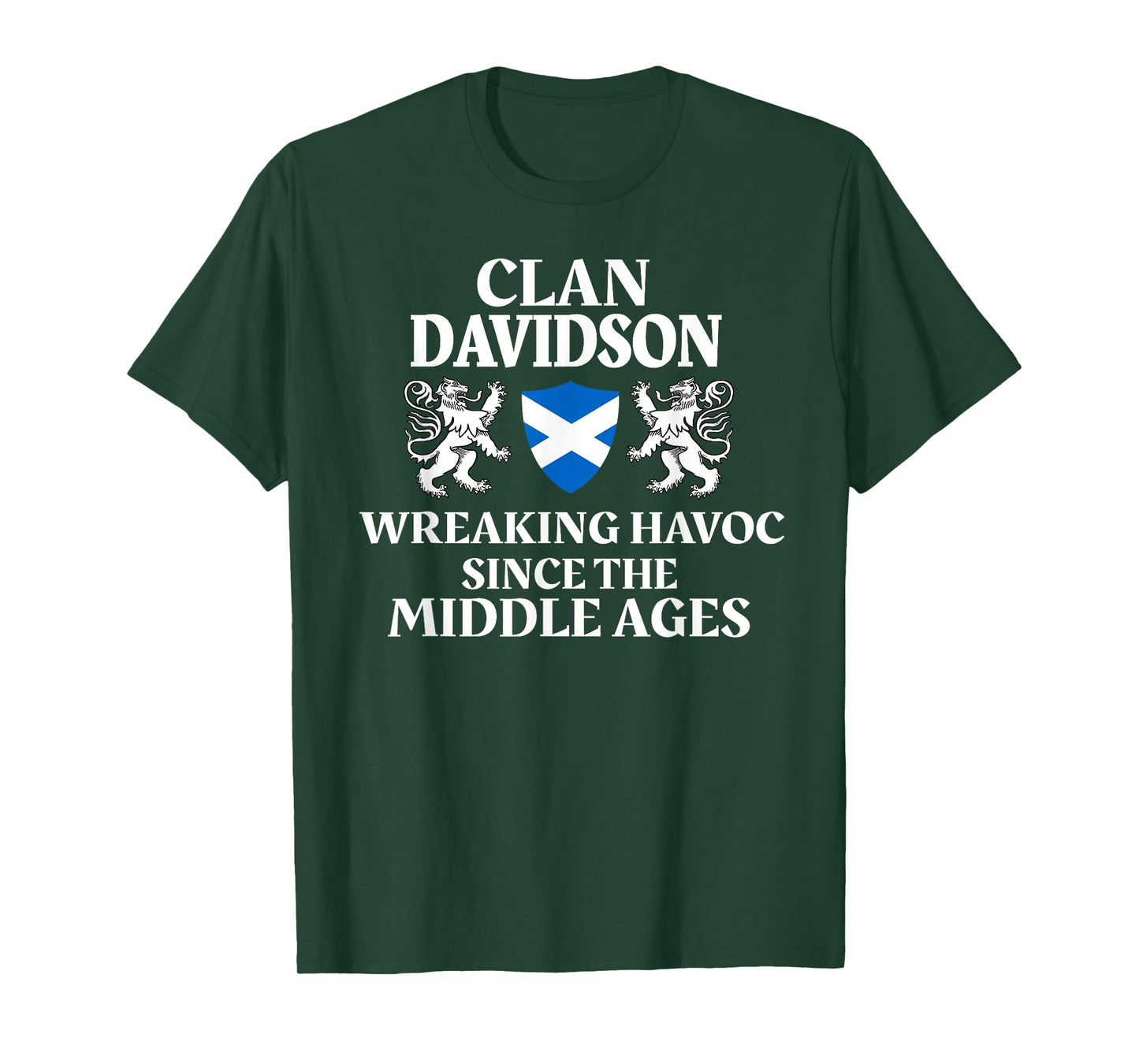 Davidson Scottish Family Clan Scotland Name T-Shirt