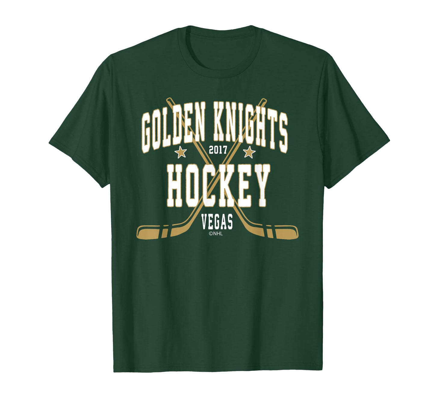 Vegas Golden Knights Stars Black Officially Licensed T-Shirt