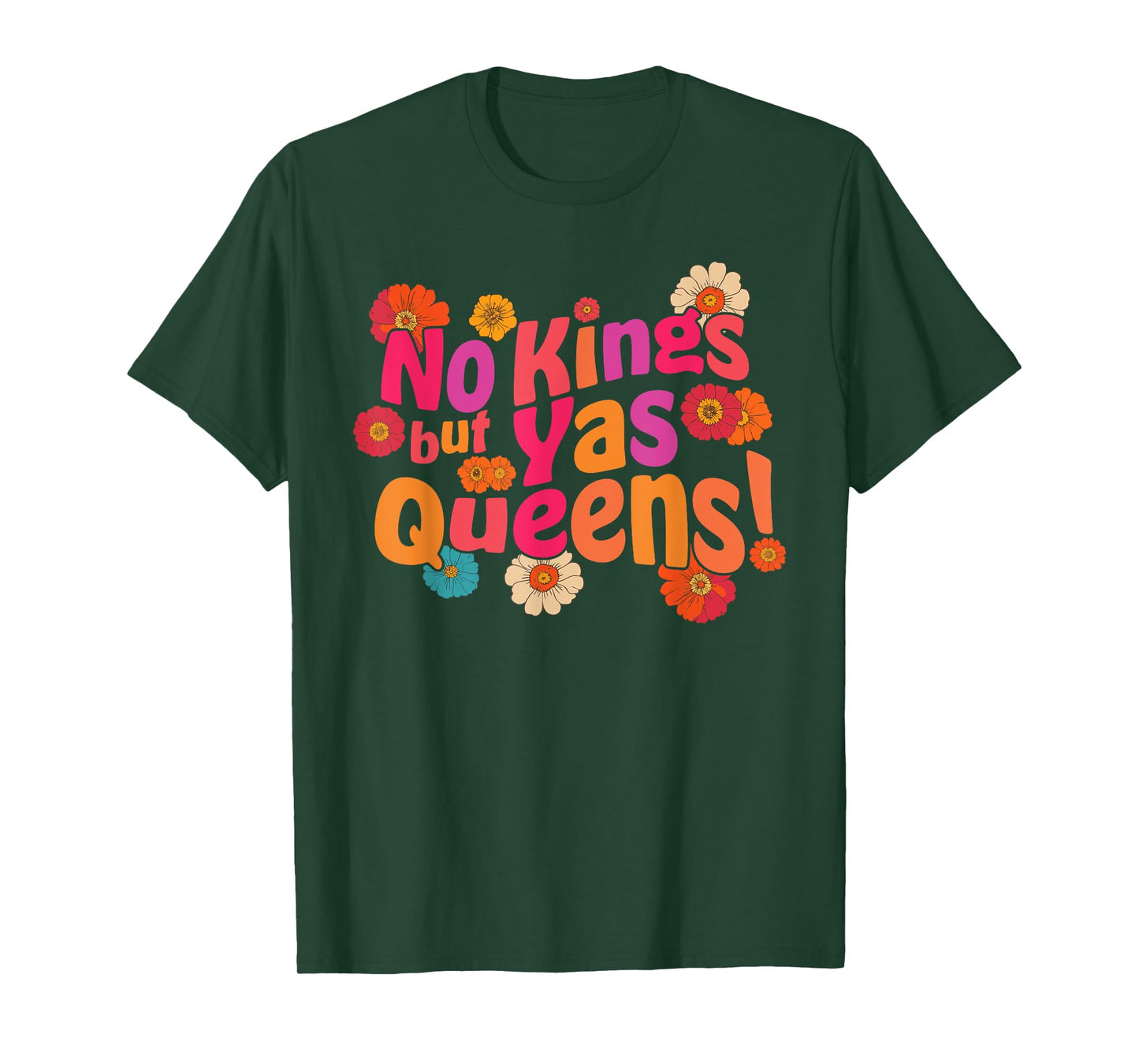 No Kings In America Yas Queen T-Shirt