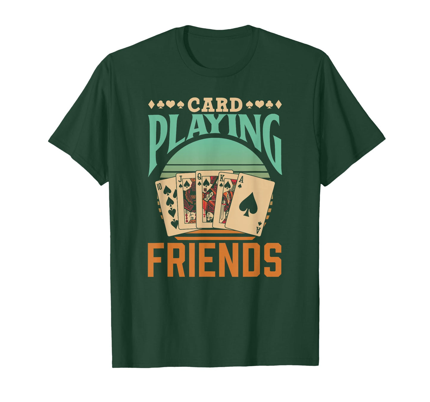 Card Playing Friends Cards Symbols Player Card Playing T-Shirt