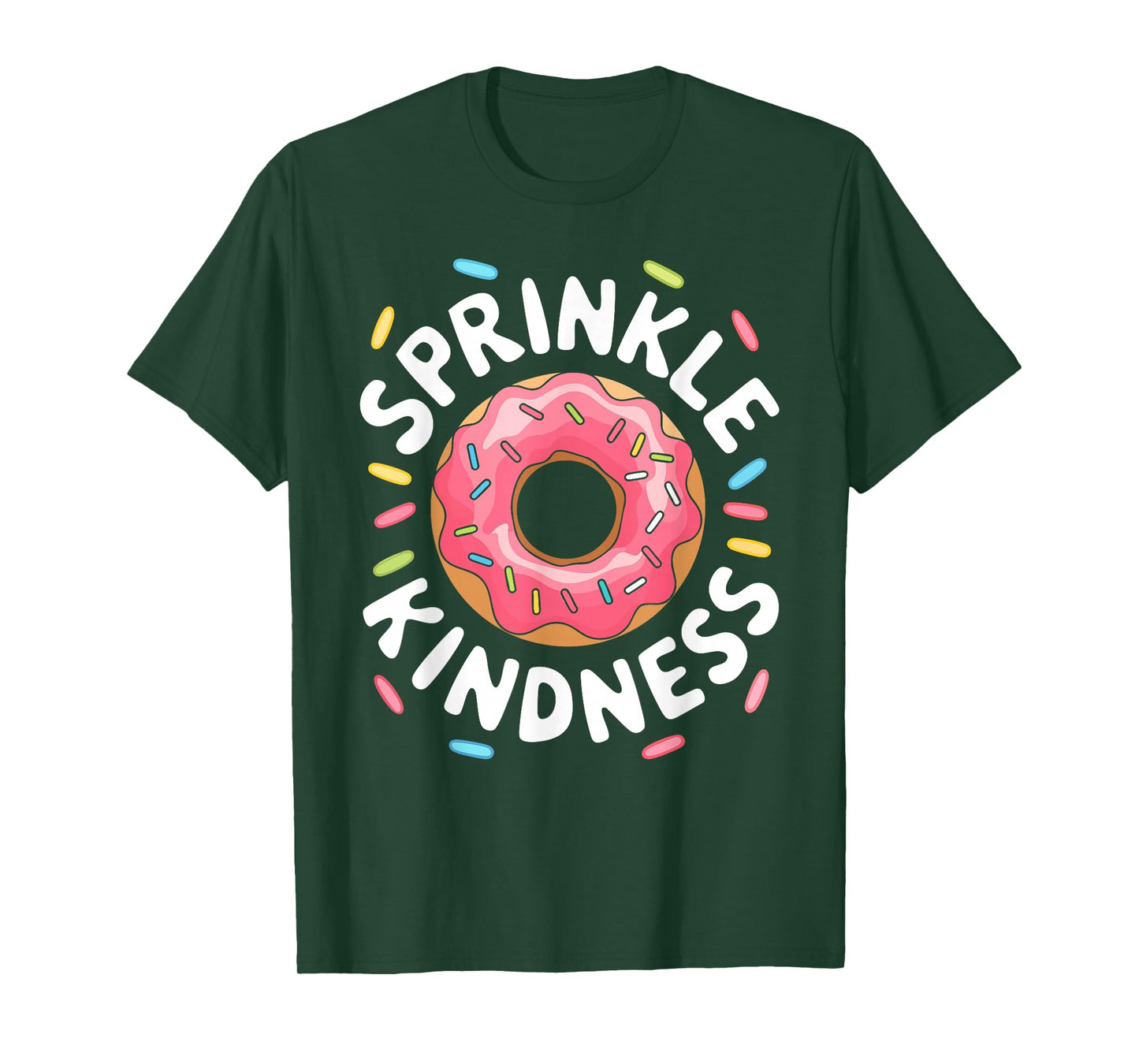 Sprinkle Kindness Shirt Doughnut Kids Men Women Donut Lover T-Shirt