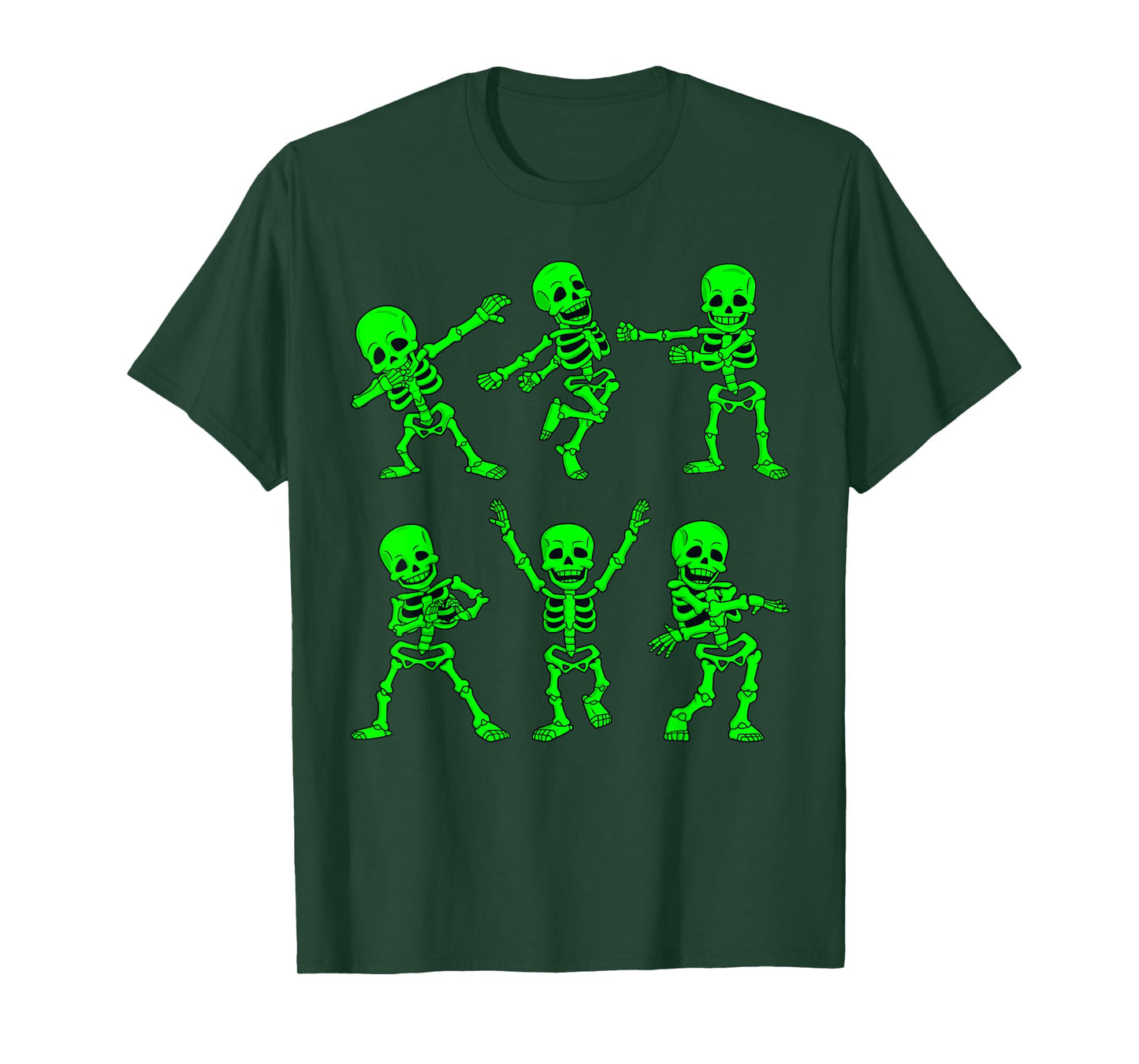 Dancing Skeletons Dance Challenge Girl Boys Kids Halloween T-Shirt