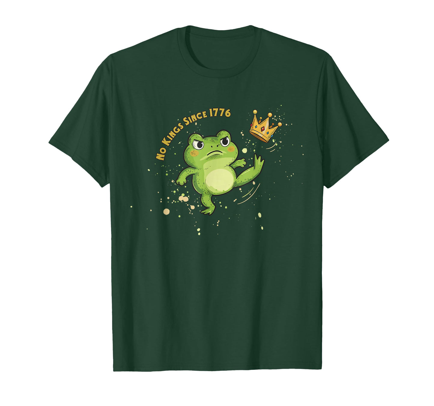Portland Frog Protest No Kings in America T-Shirt